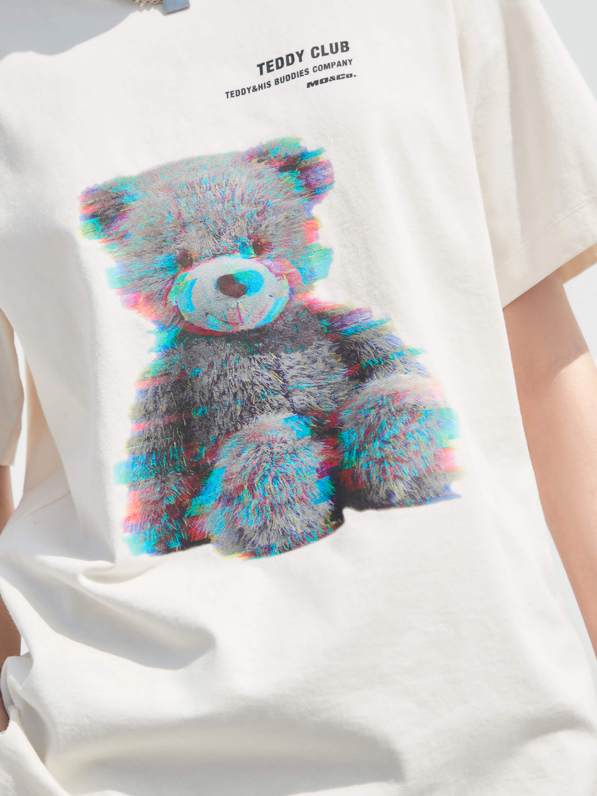 Cartoon Print Cotton T-shirt - Image 7