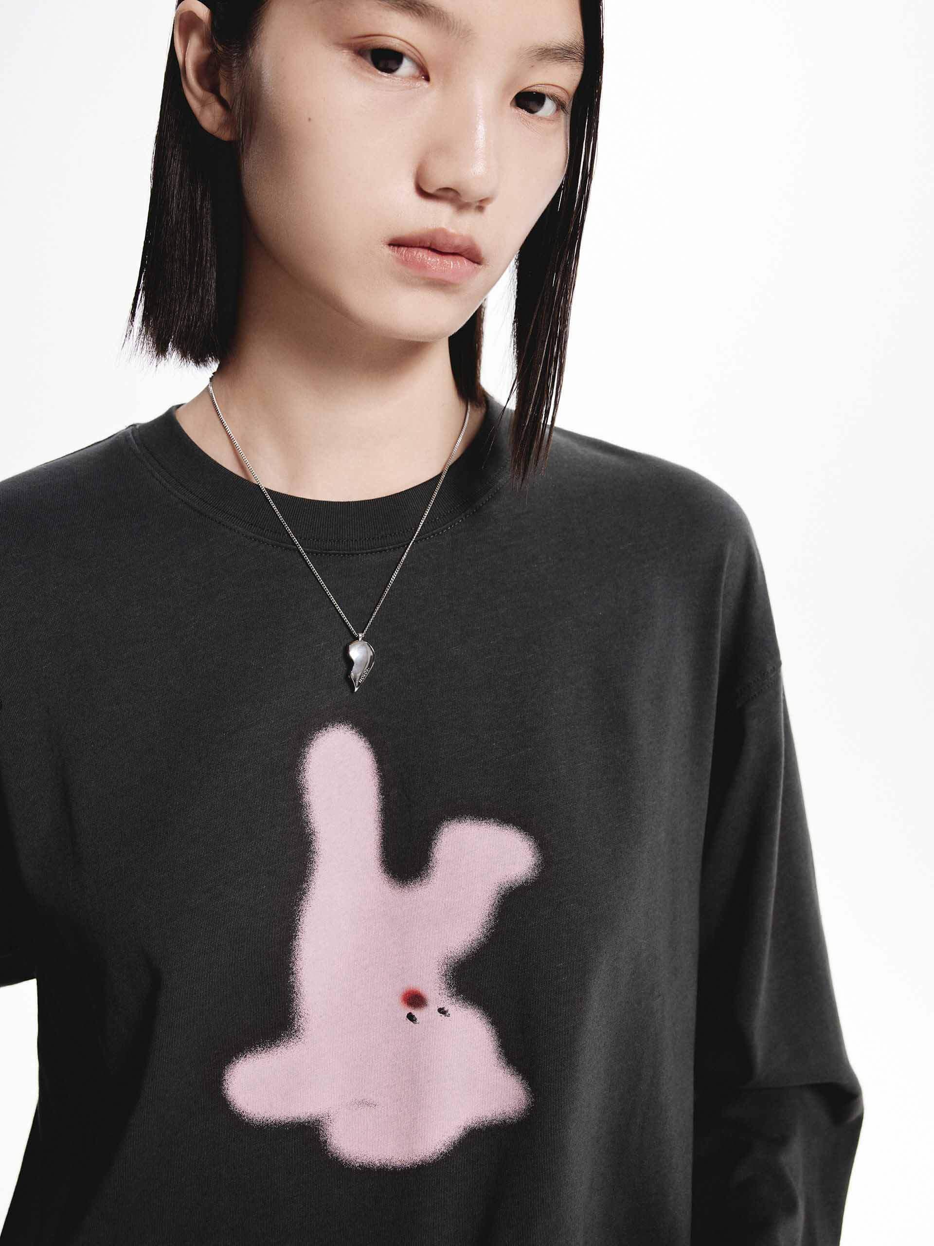 Cartoon Print Loose T-shirt - Image 14