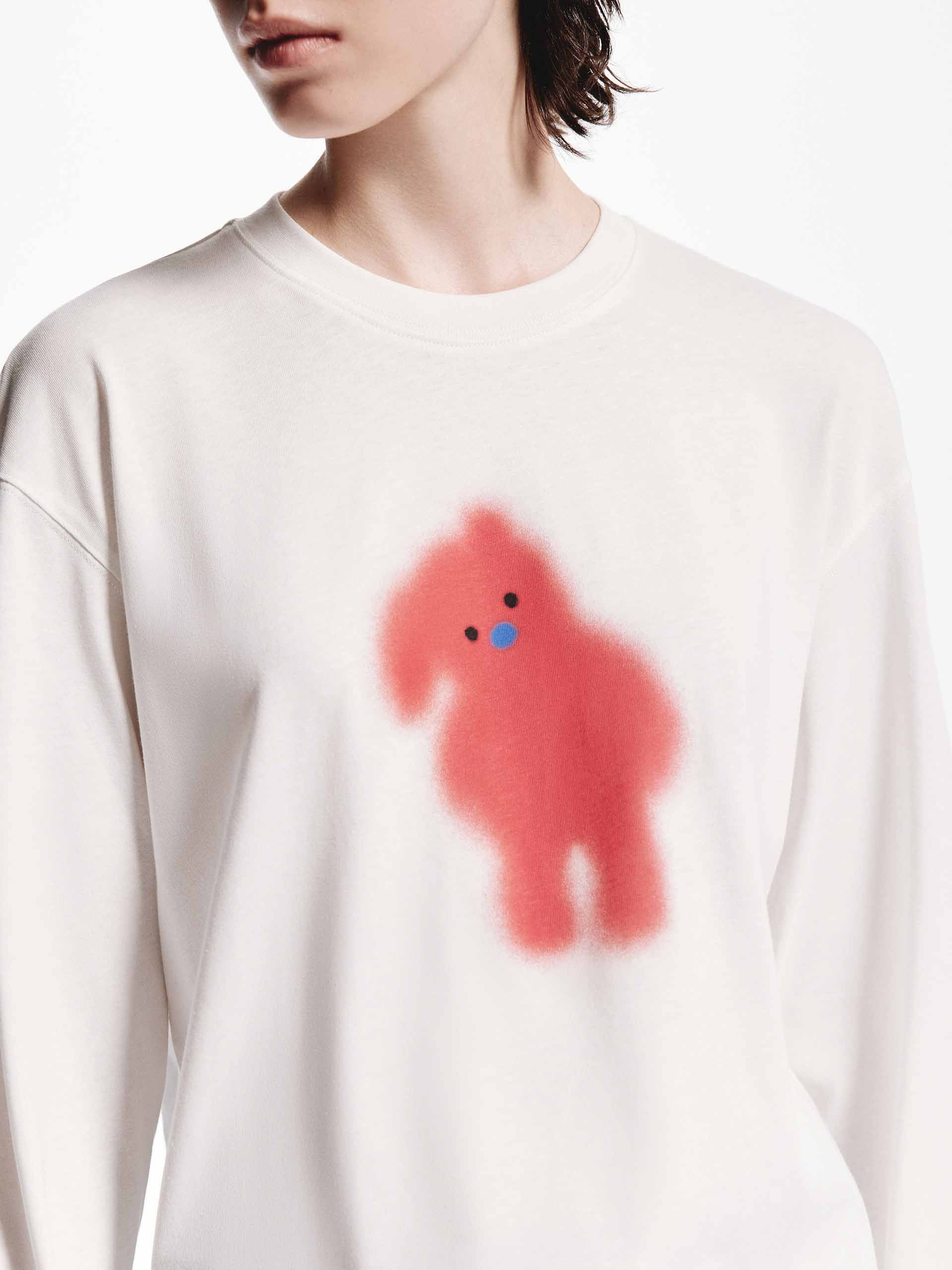Cartoon Print Loose T-shirt - Image 6