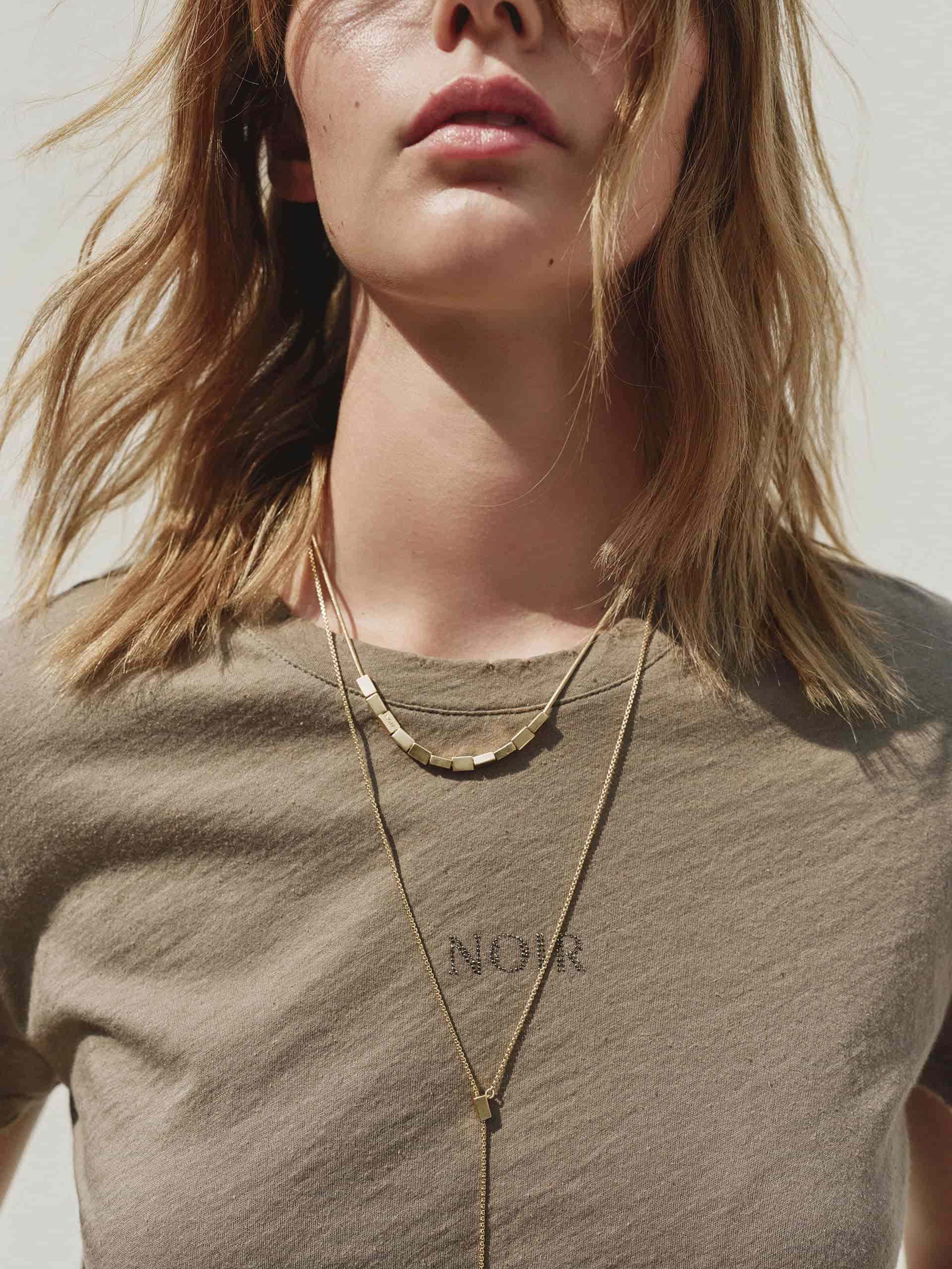 Cotton-Silk Distressed T-Shirt - Image 6