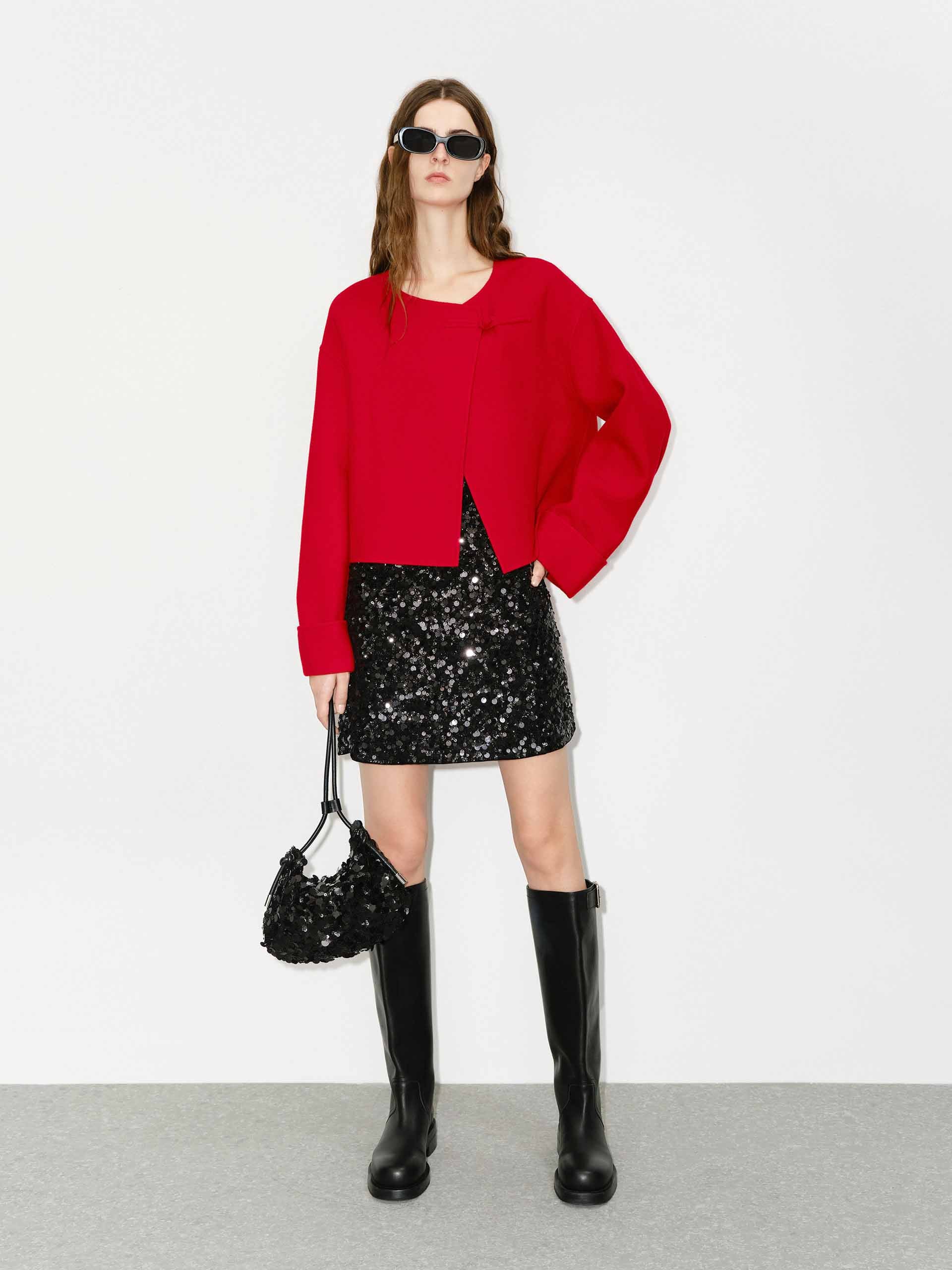 Cheongsam Buckle Coat - Image 2