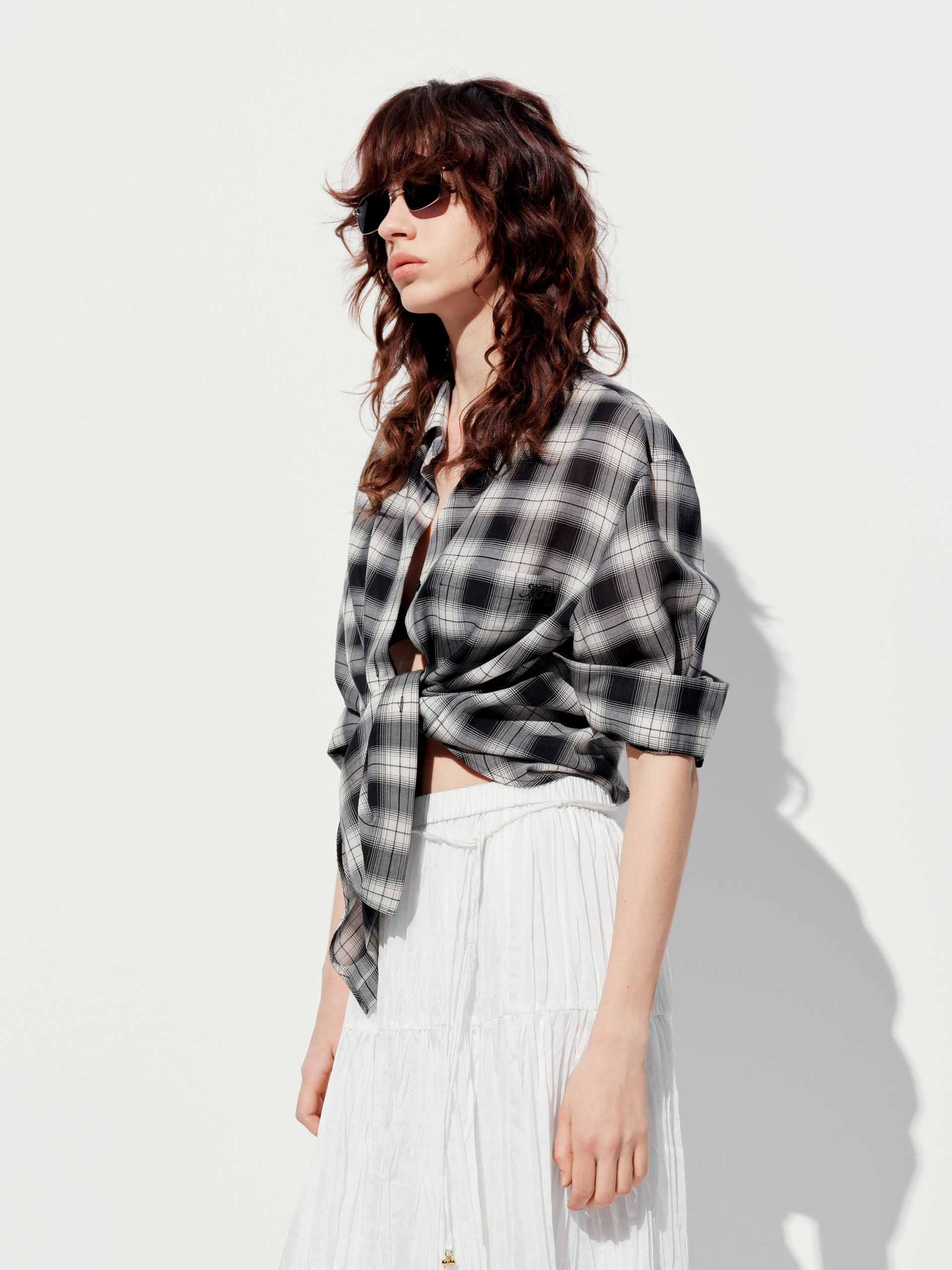 Checked Long Sleeves Shirt - Image 7