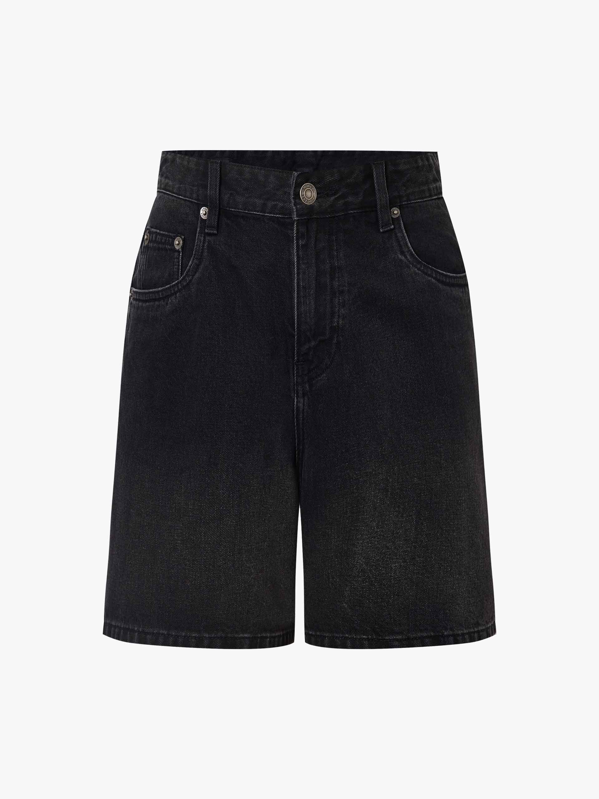 Classic Cotton Denim Shorts - Image 5