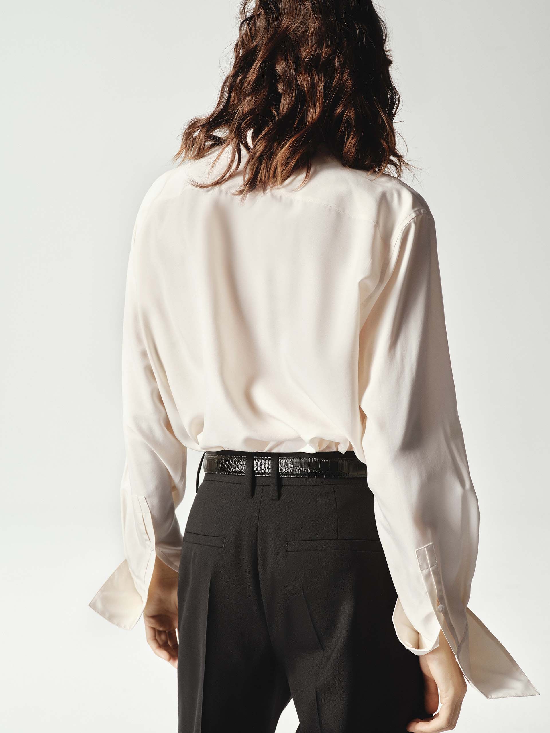Classic Soft Silk Shirt - Image 14