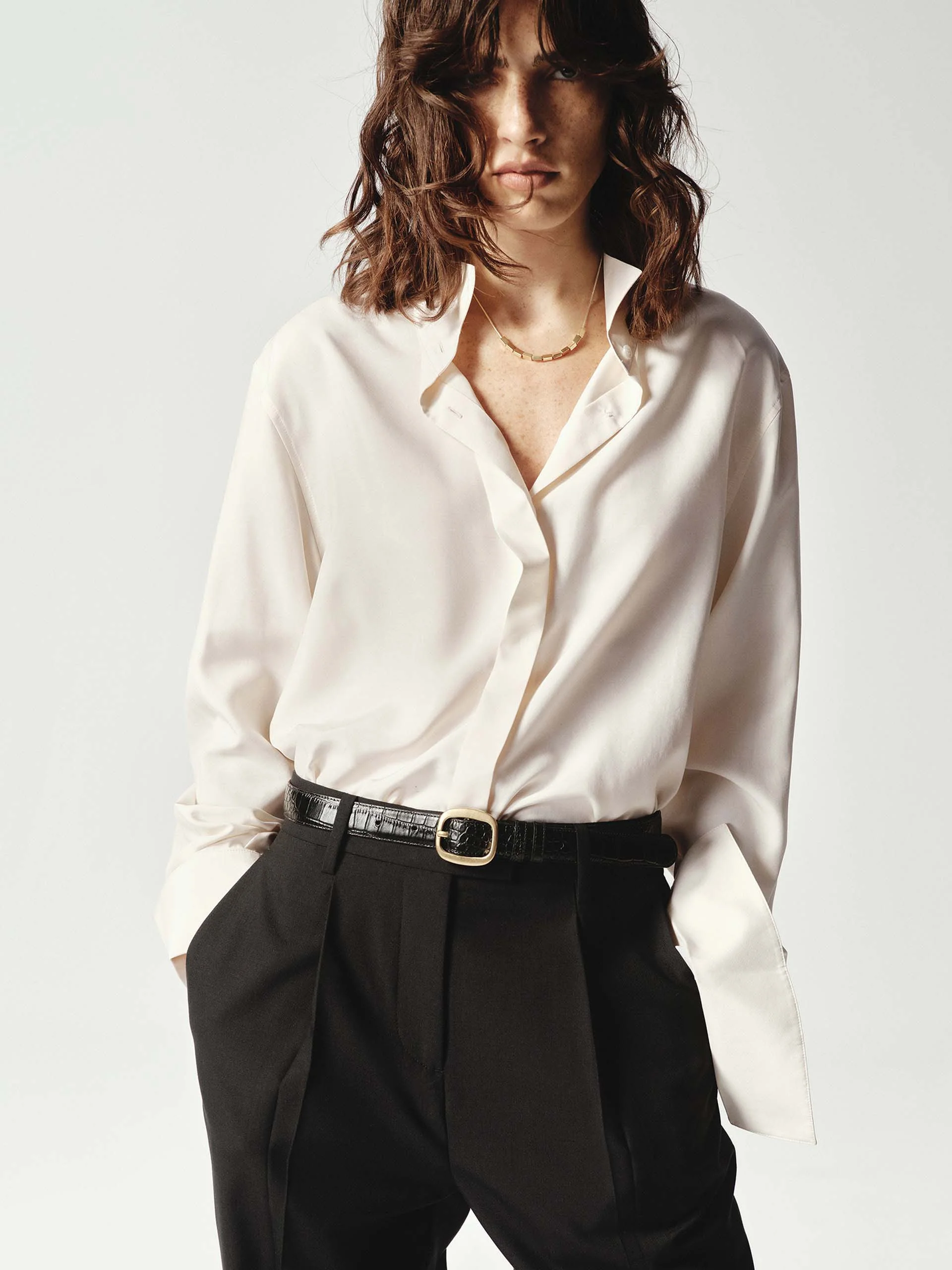 Classic Soft Silk Shirt - Image 8
