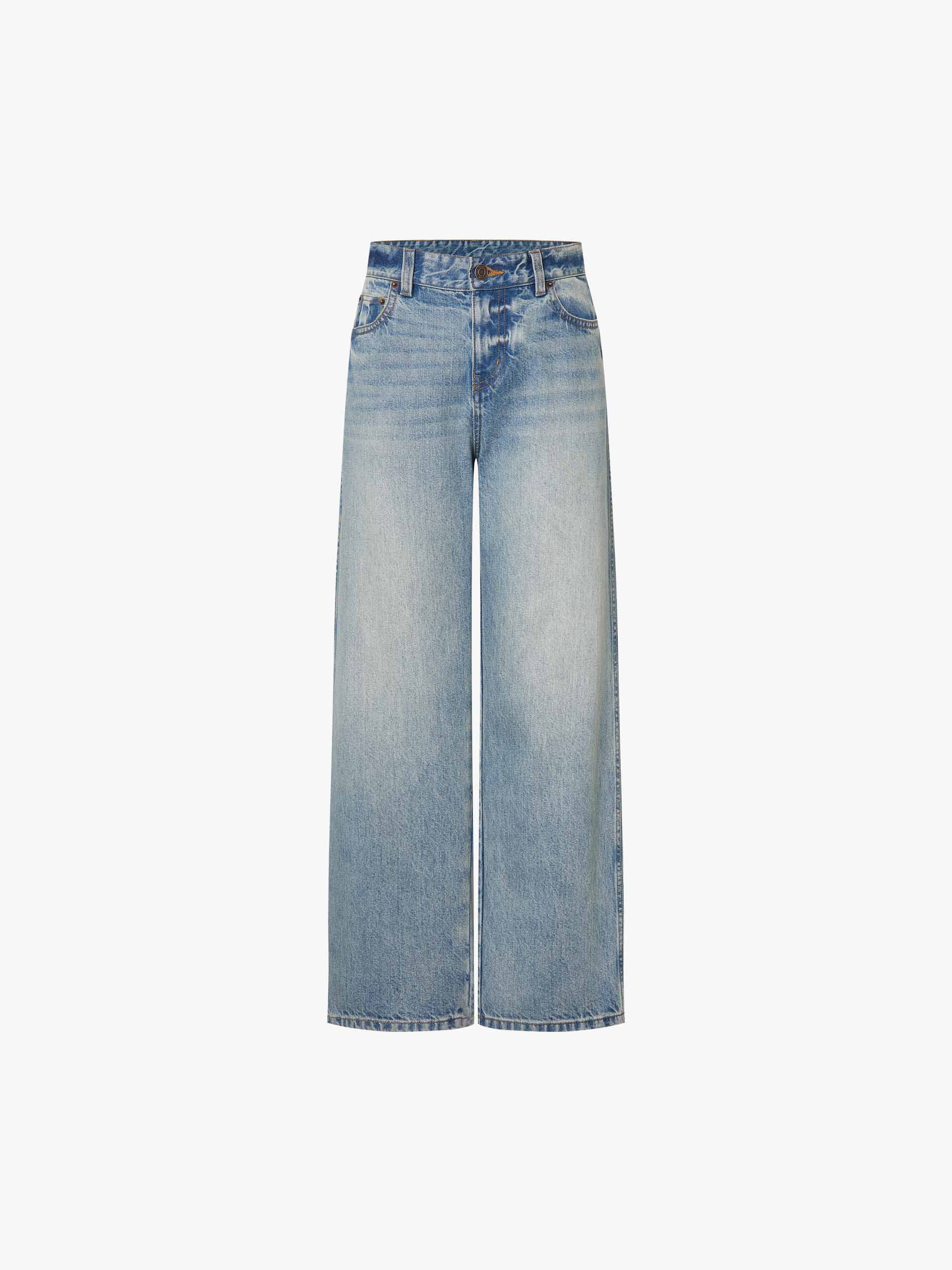 Classic Washed Blue Jeans - Image 5