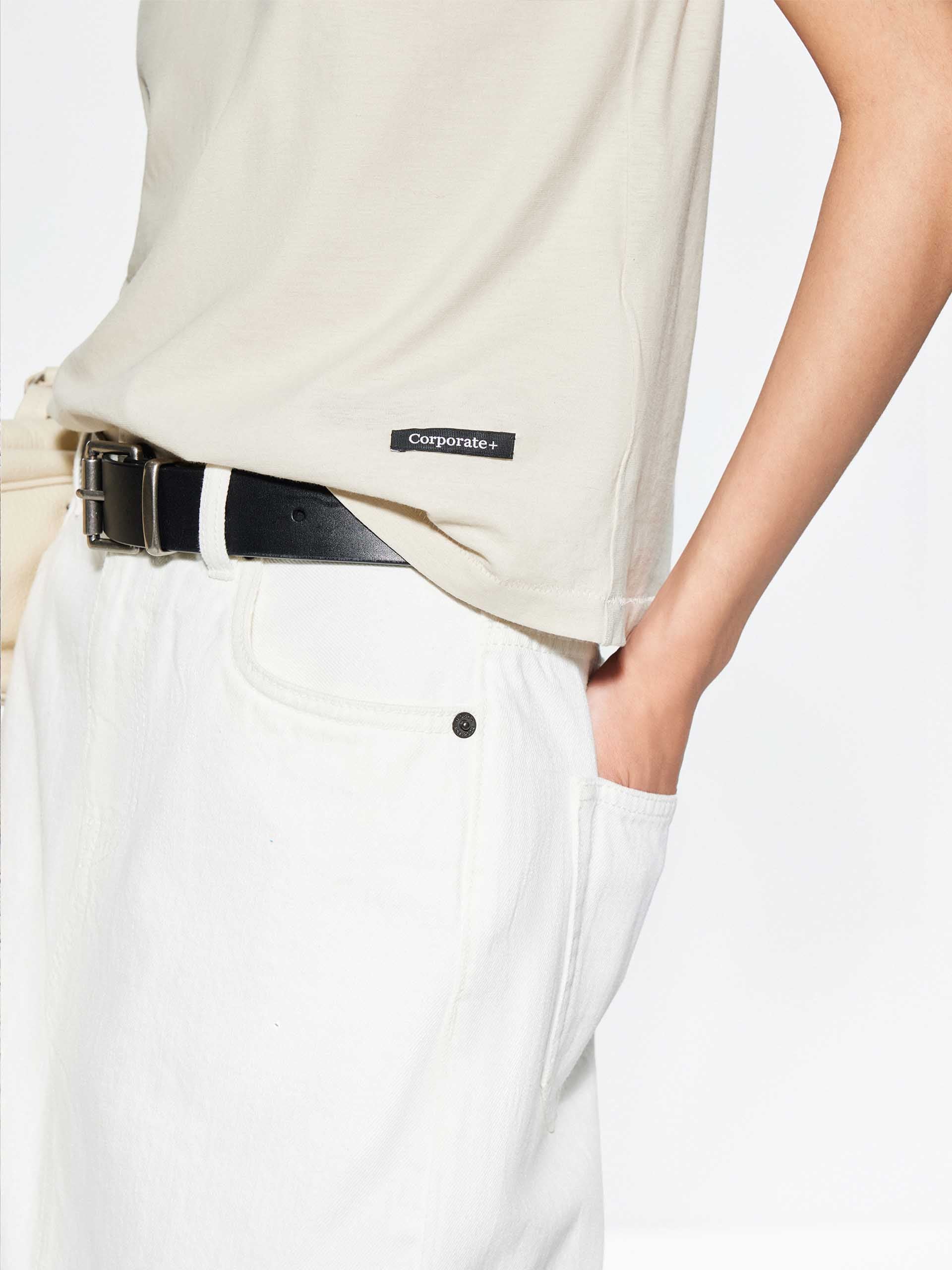Clean Cut Cotton T-shirt - Image 27