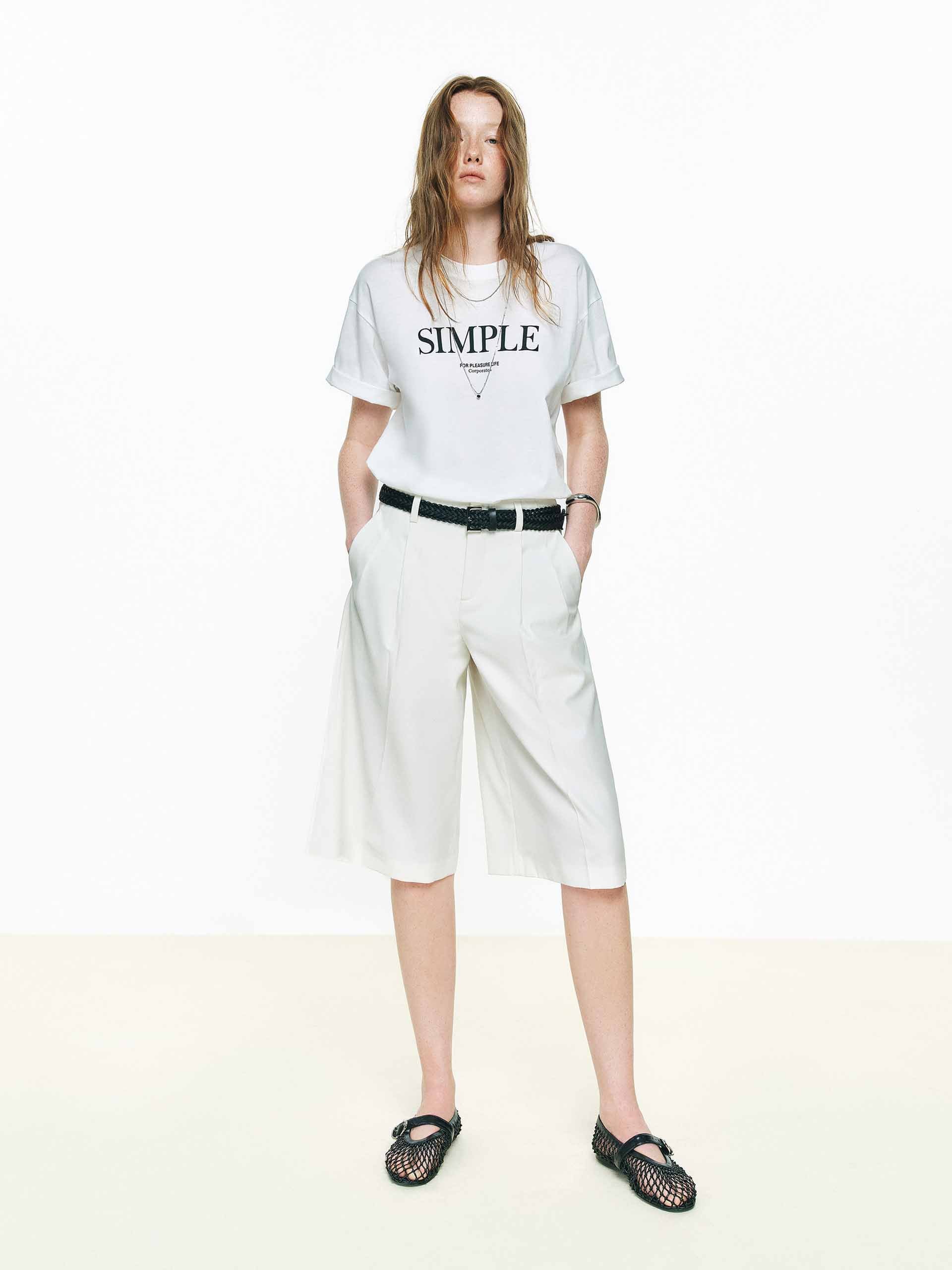 Comfy Cotton Logo T-shirt - Image 2