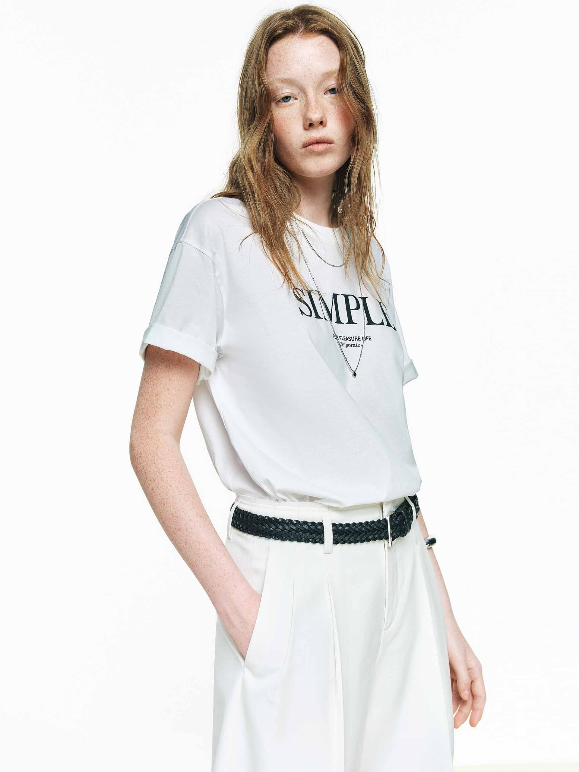 Comfy Cotton Logo T-shirt - Image 6
