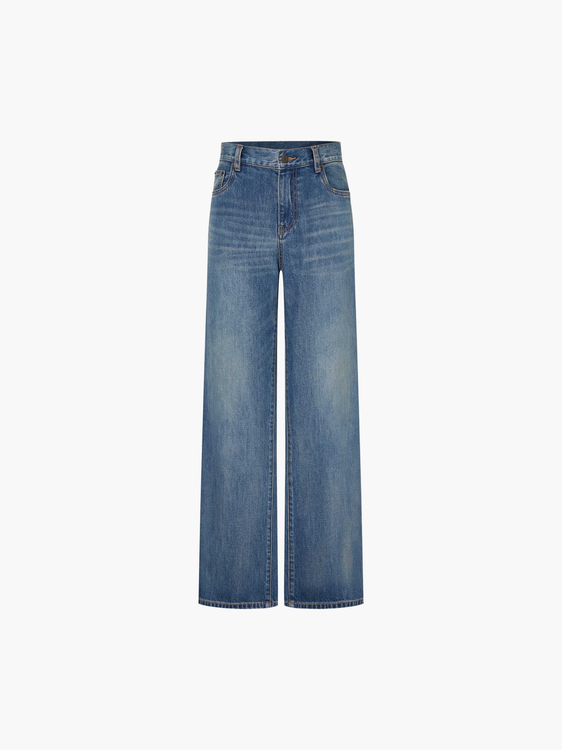 Comfy Cotton Straight Jeans - Image 5