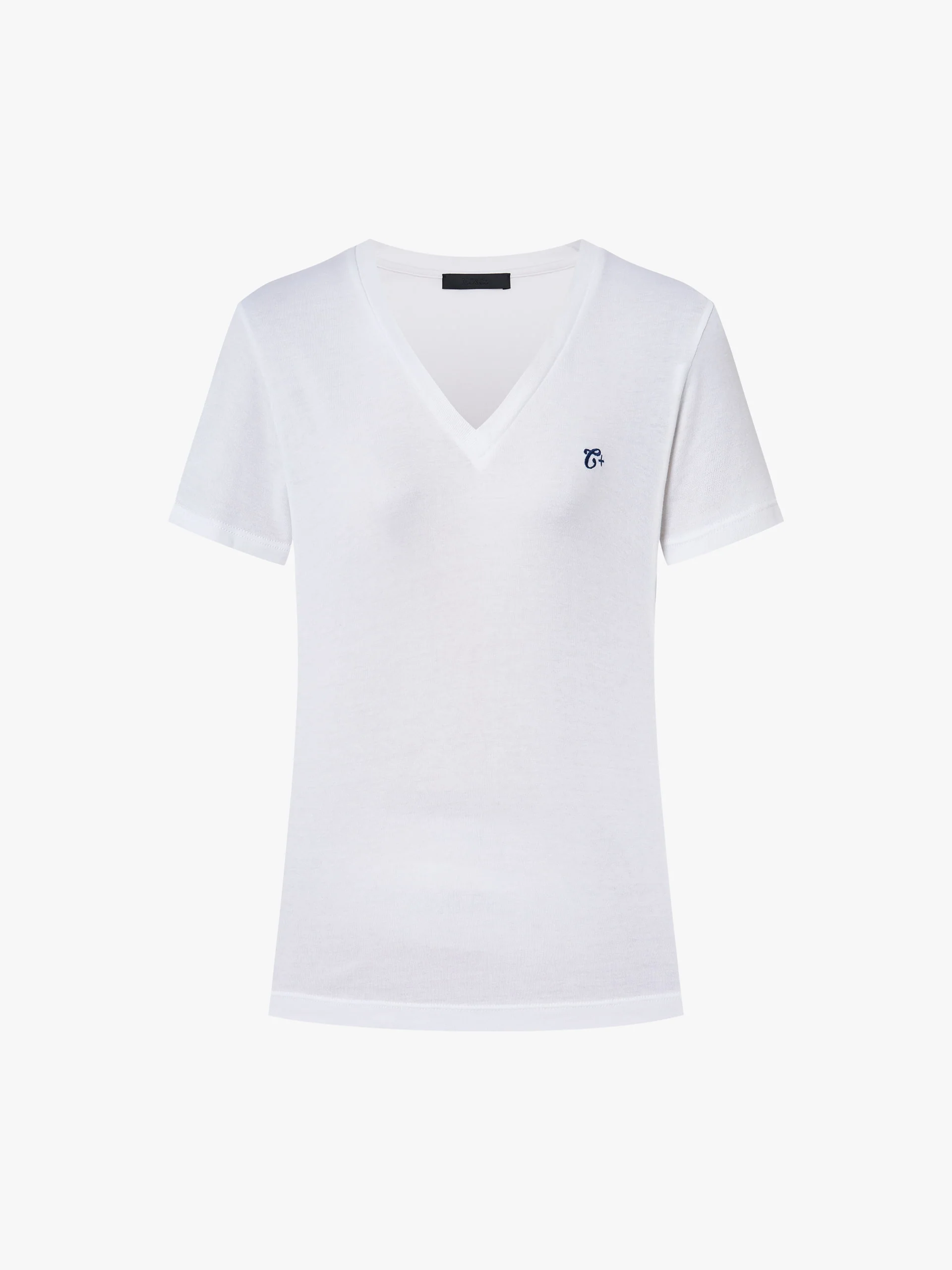 Comfy Fitted V-Neck T-shirt - Image 5