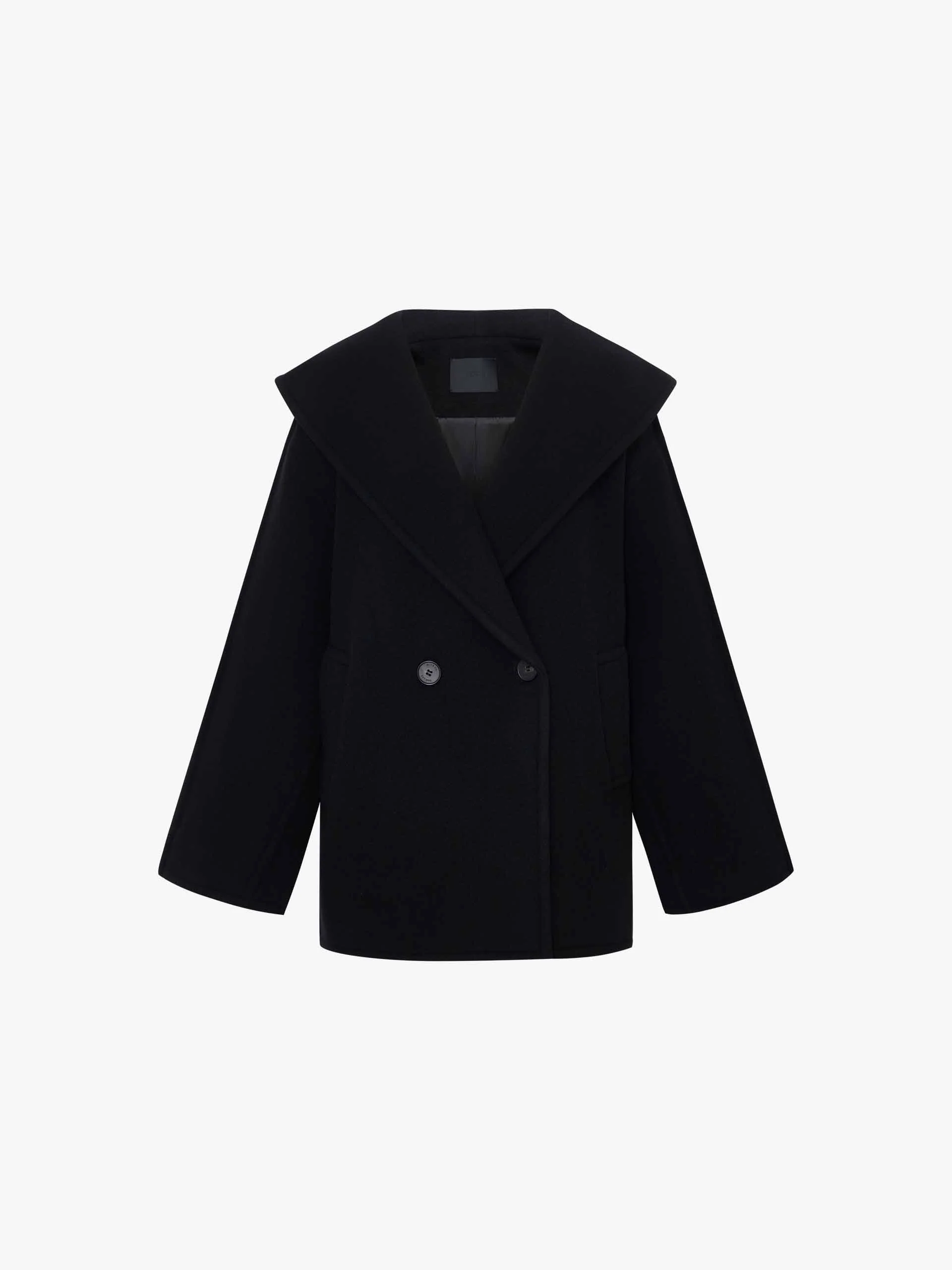 Comfy Wool Hood Coat - Image 5