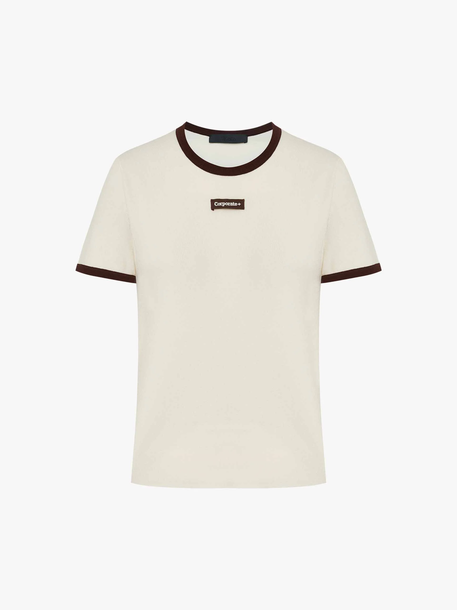Contrast Color Round Neck Top - Image 20
