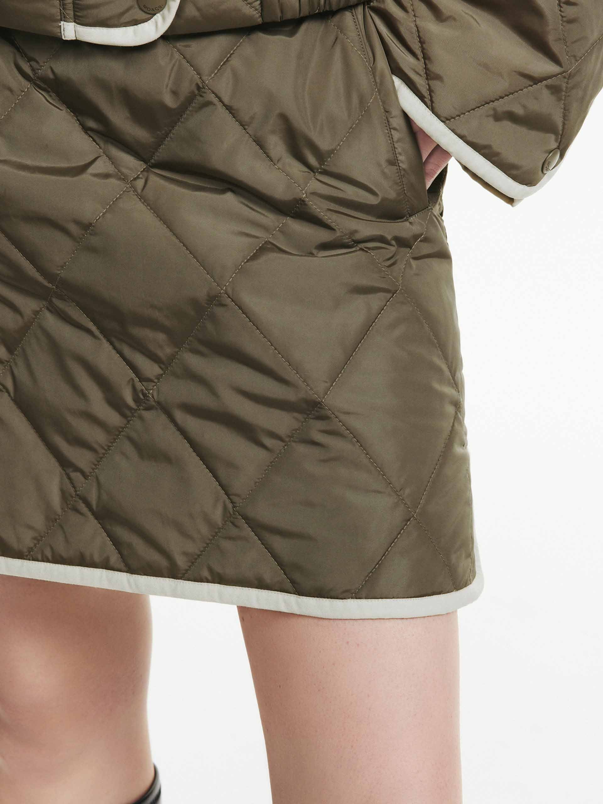 Contrast Detail Mini Skirt - Image 6