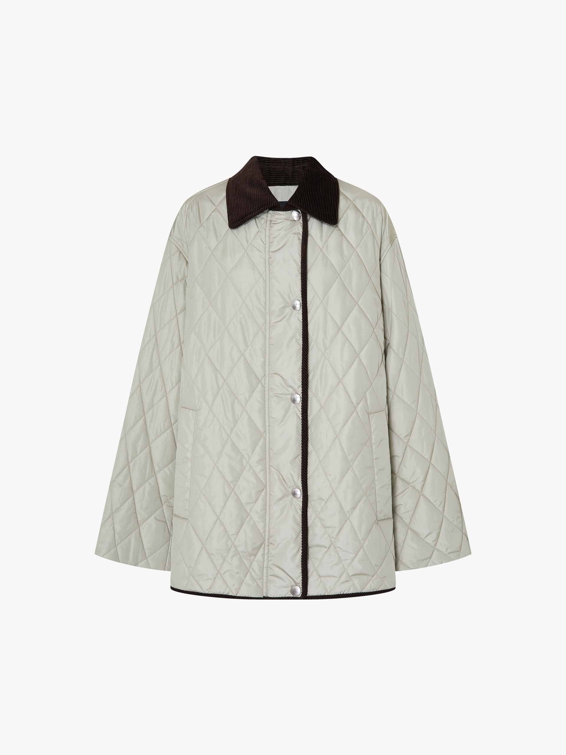 Contrast Detail Quilted Down Jacket - Image 5