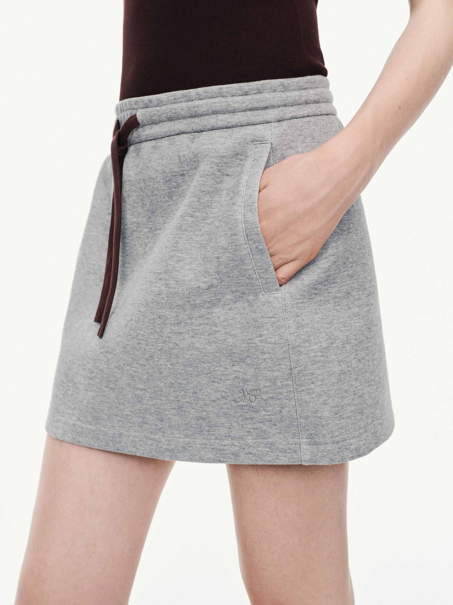 Contrast Drawstring Skirt - Image 8