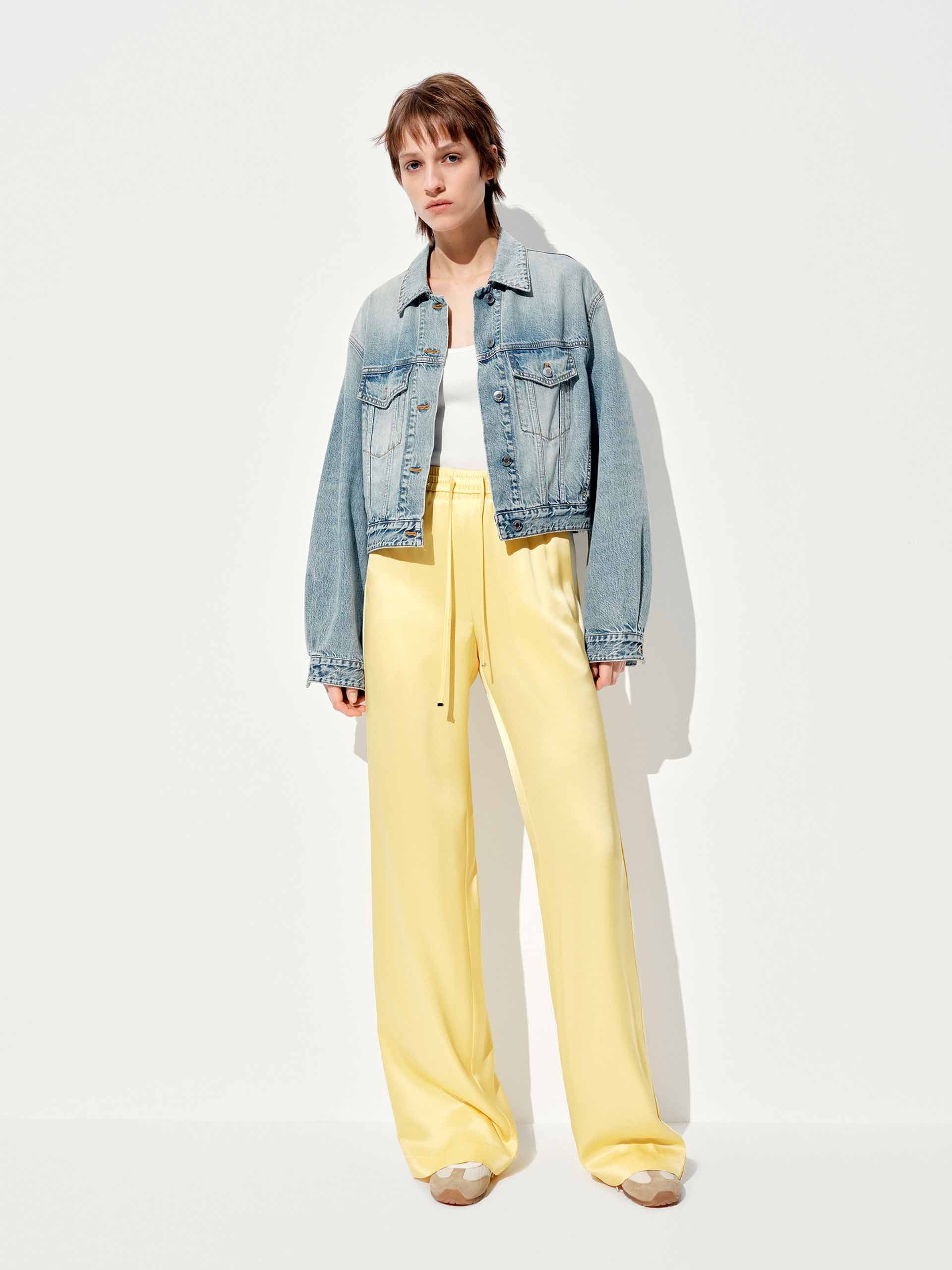 Contrast Drawstring Waist Trousers - Image 10