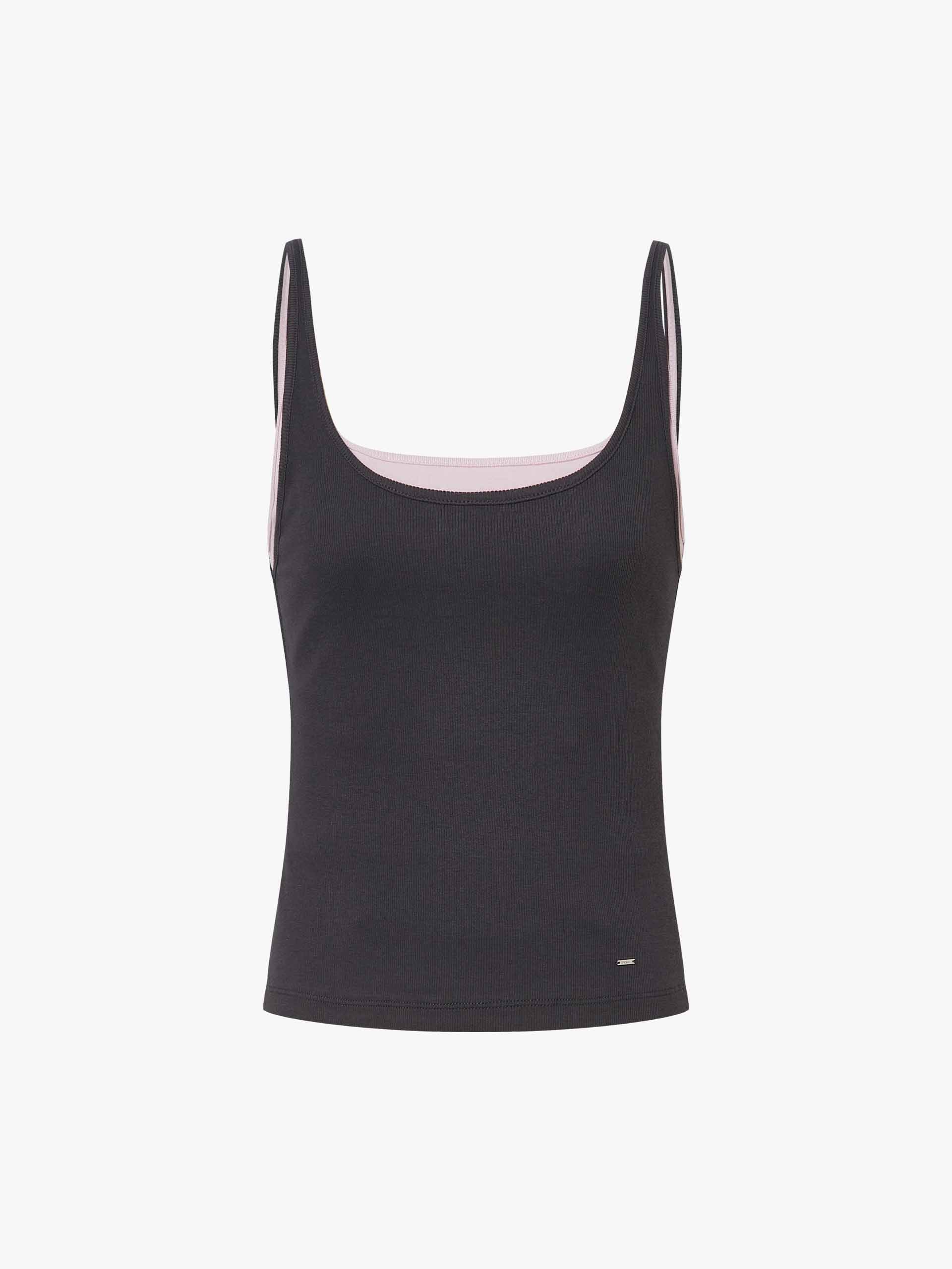 Contrast Paneled Knit Tank - Image 13