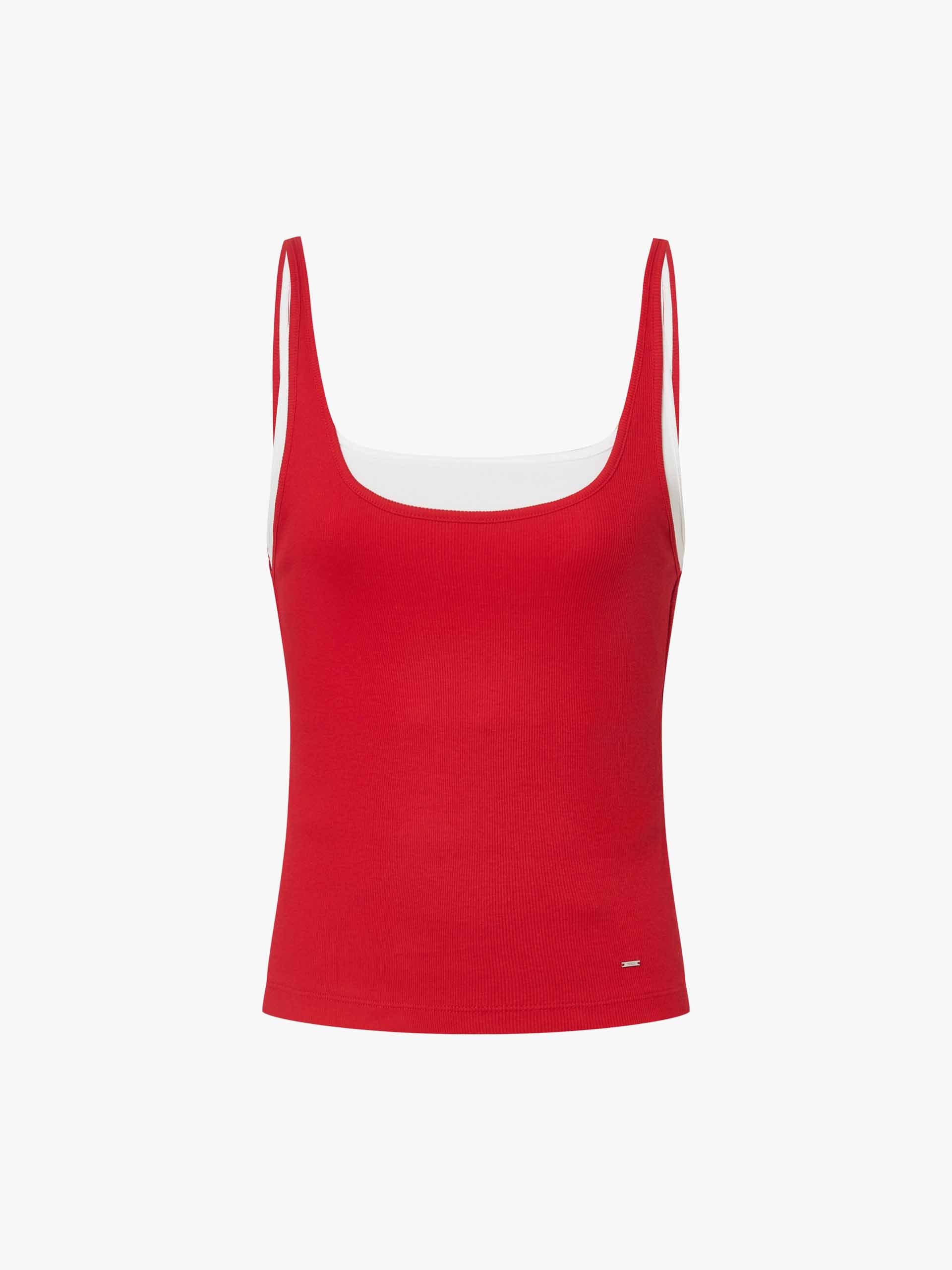Contrast Paneled Knit Tank - Image 5