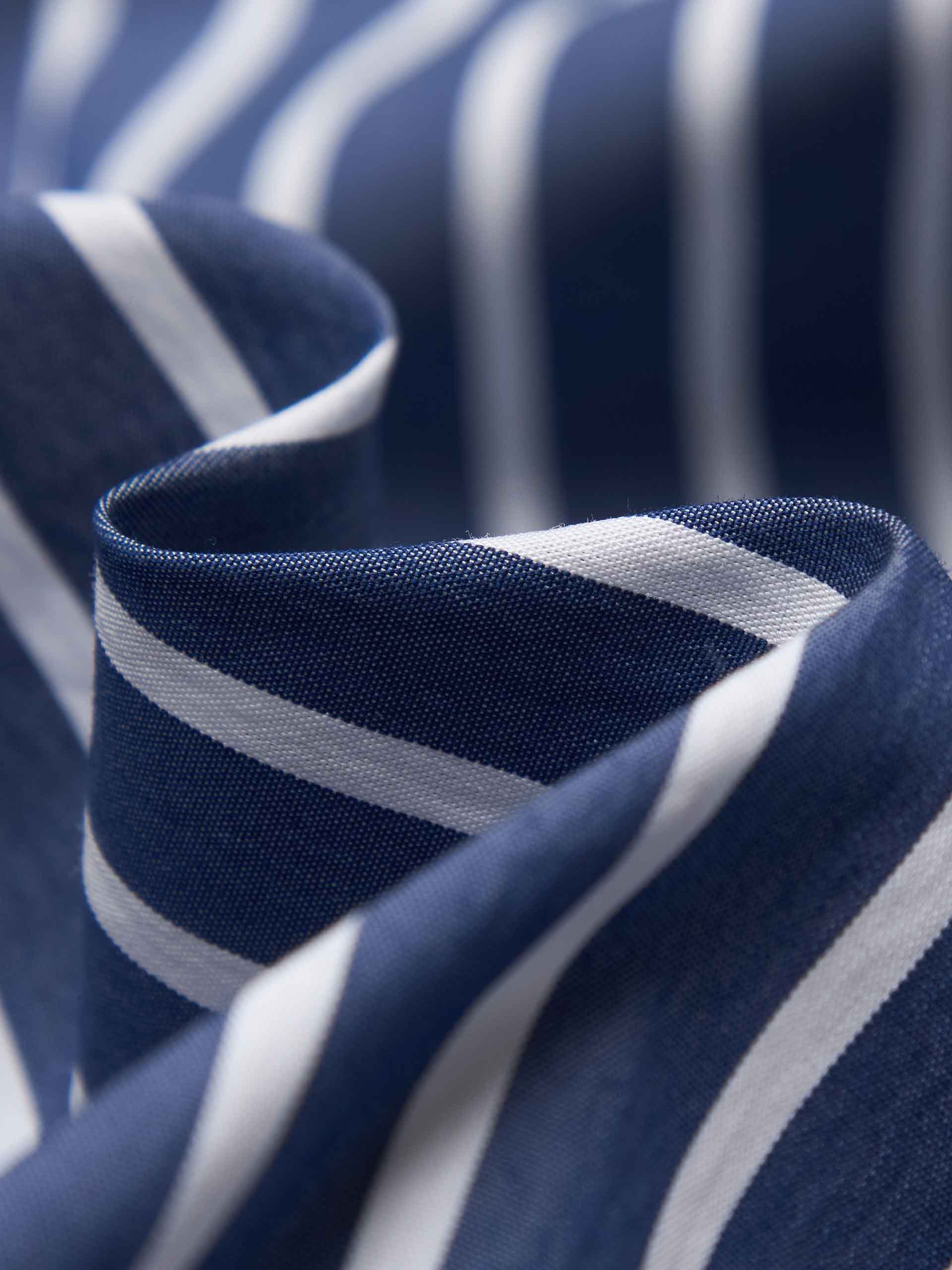 Contrast Striped Shirt - Image 4