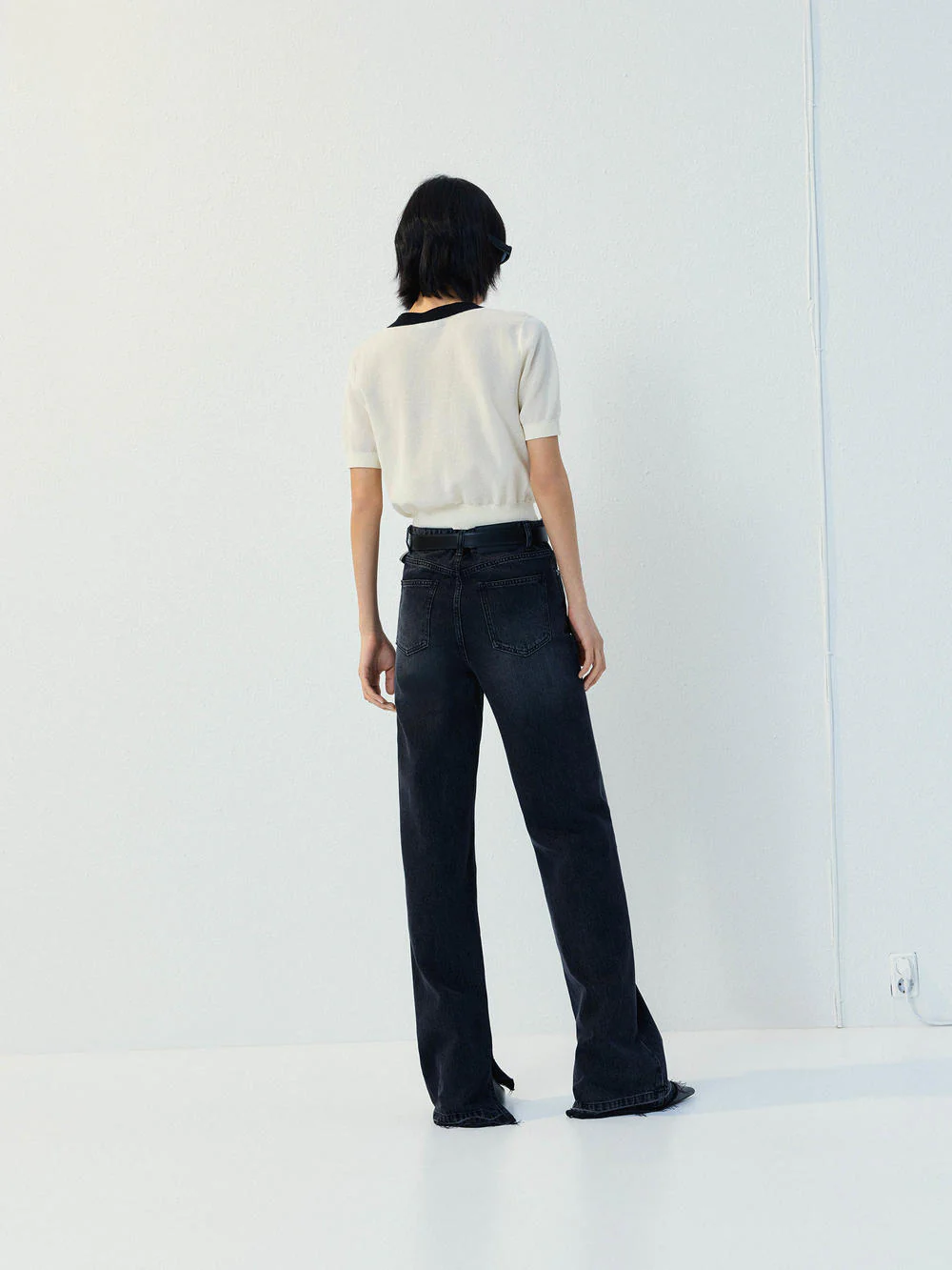 Contrast Trim Button Cardigan - Image 15