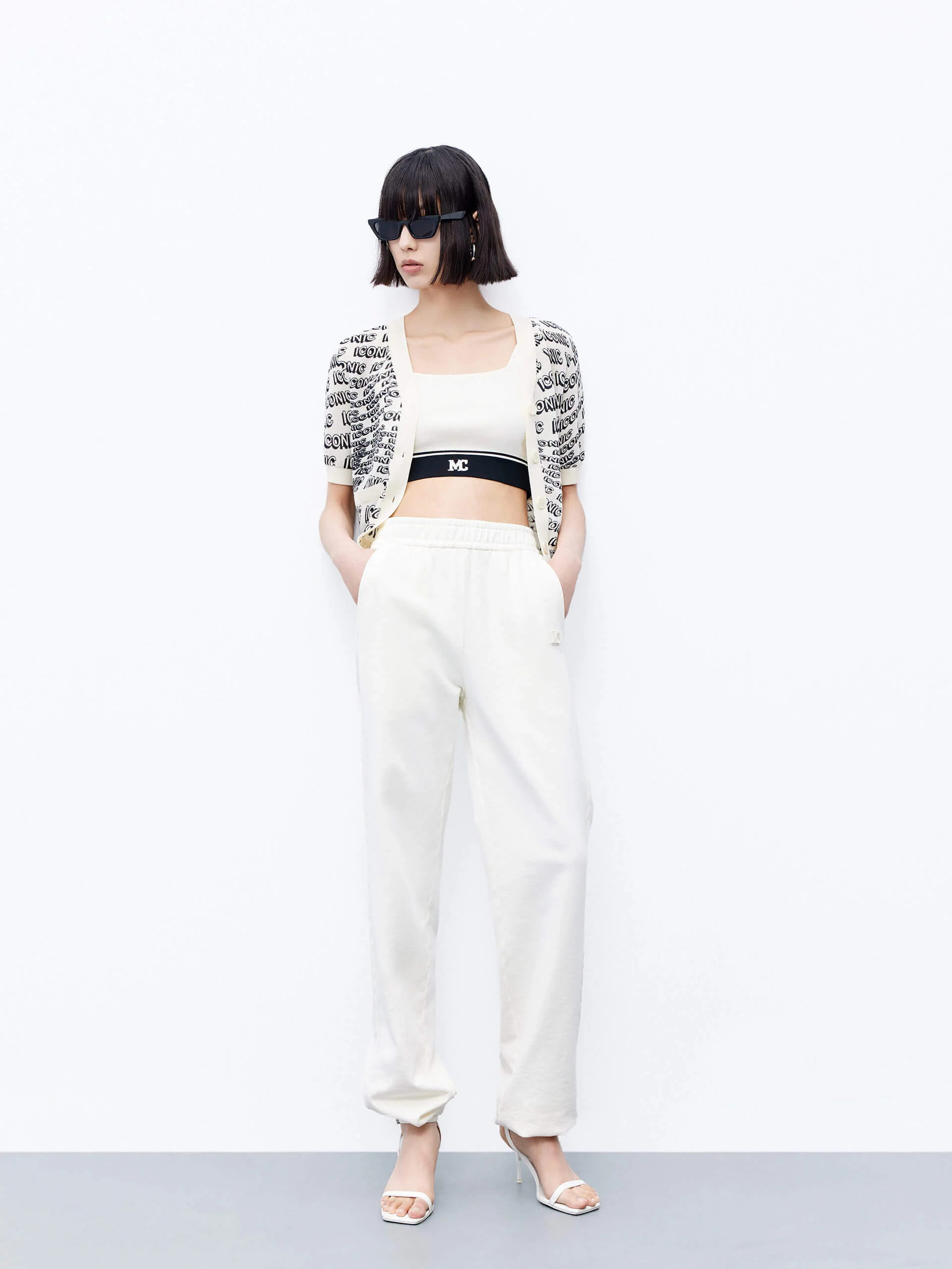 Contrast Trim Button Cardigan - Image 5
