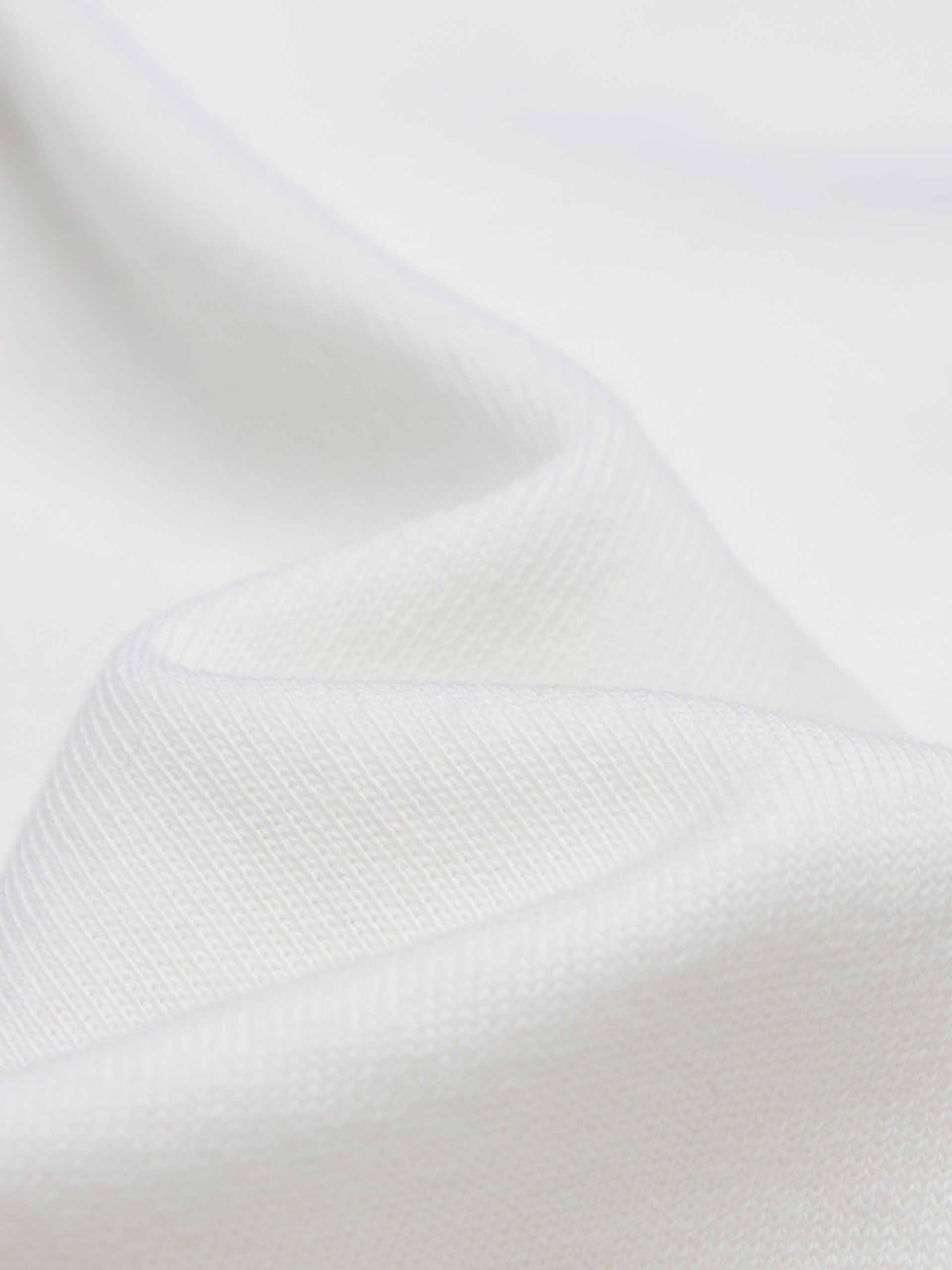 Contrast Trim Cotton T-shirt - Image 4