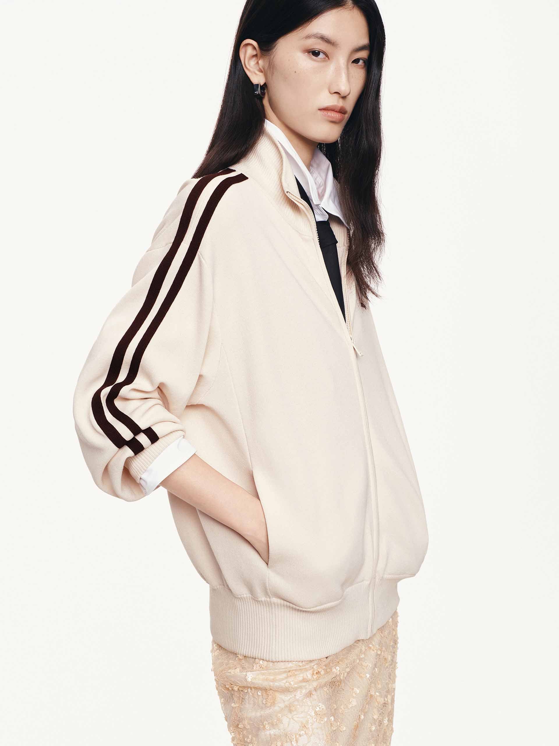 Contrast Trim Knitted Cardigan - Image 15