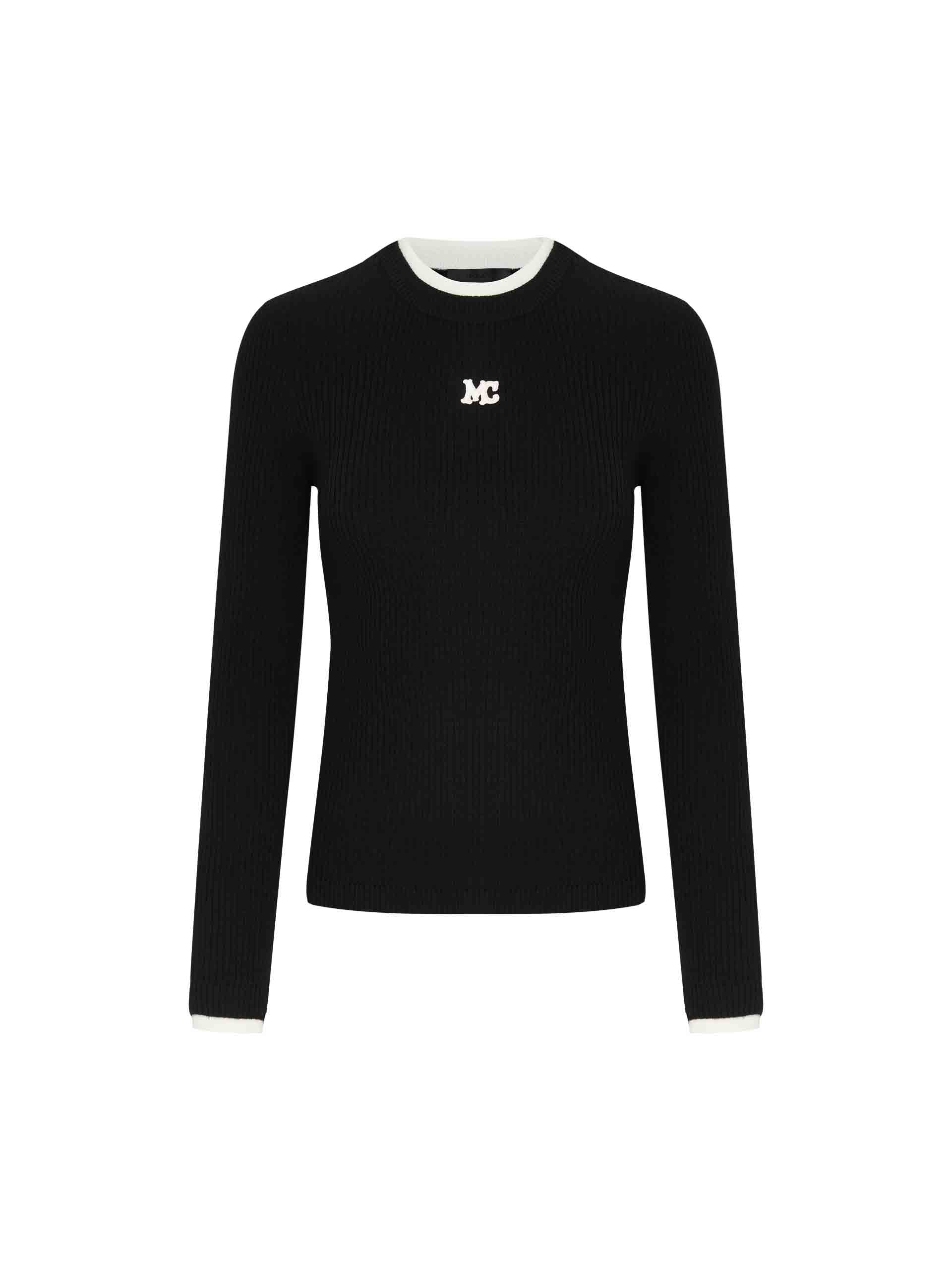 Contrast Trim Knitted Top - Image 17