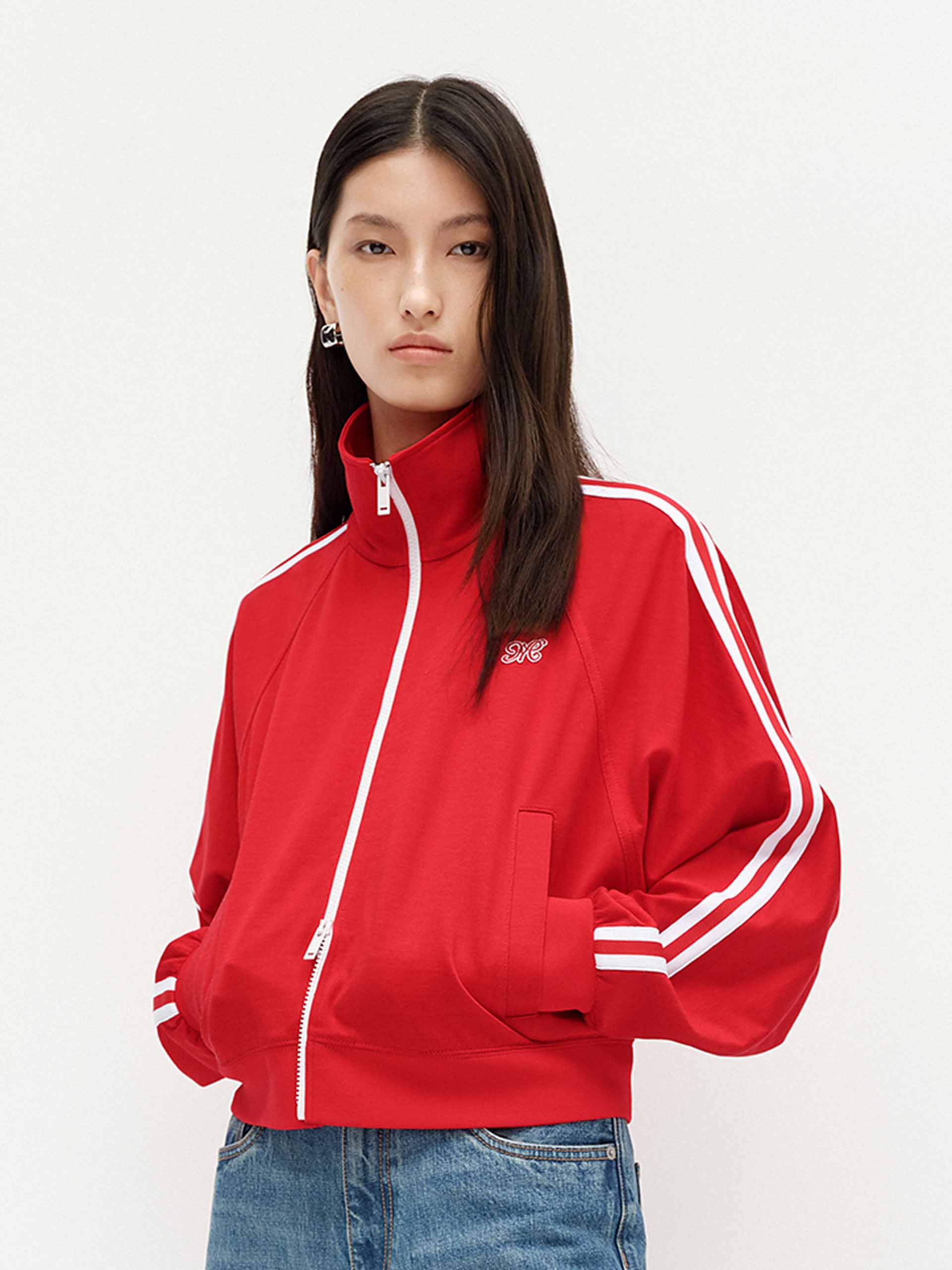 Contrast Trim Short Jacket - Image 16