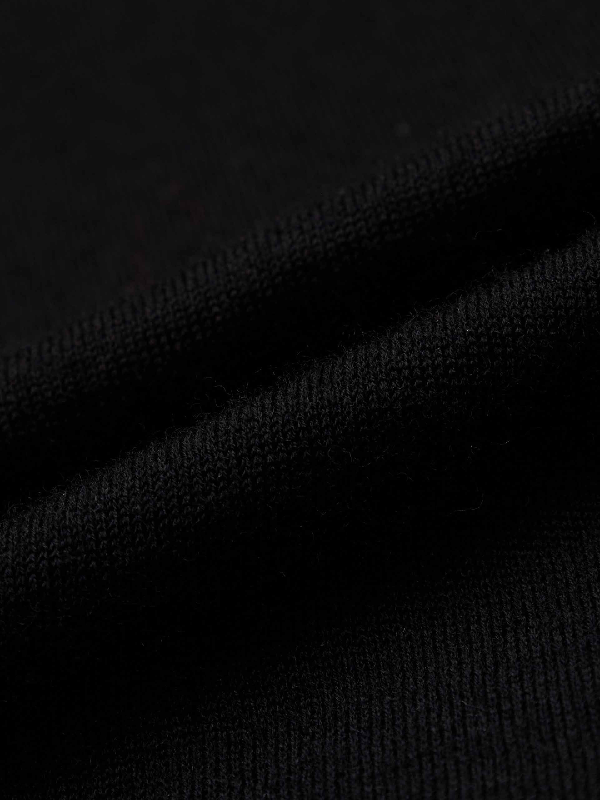 Contrast Trim Wool Top - Image 4