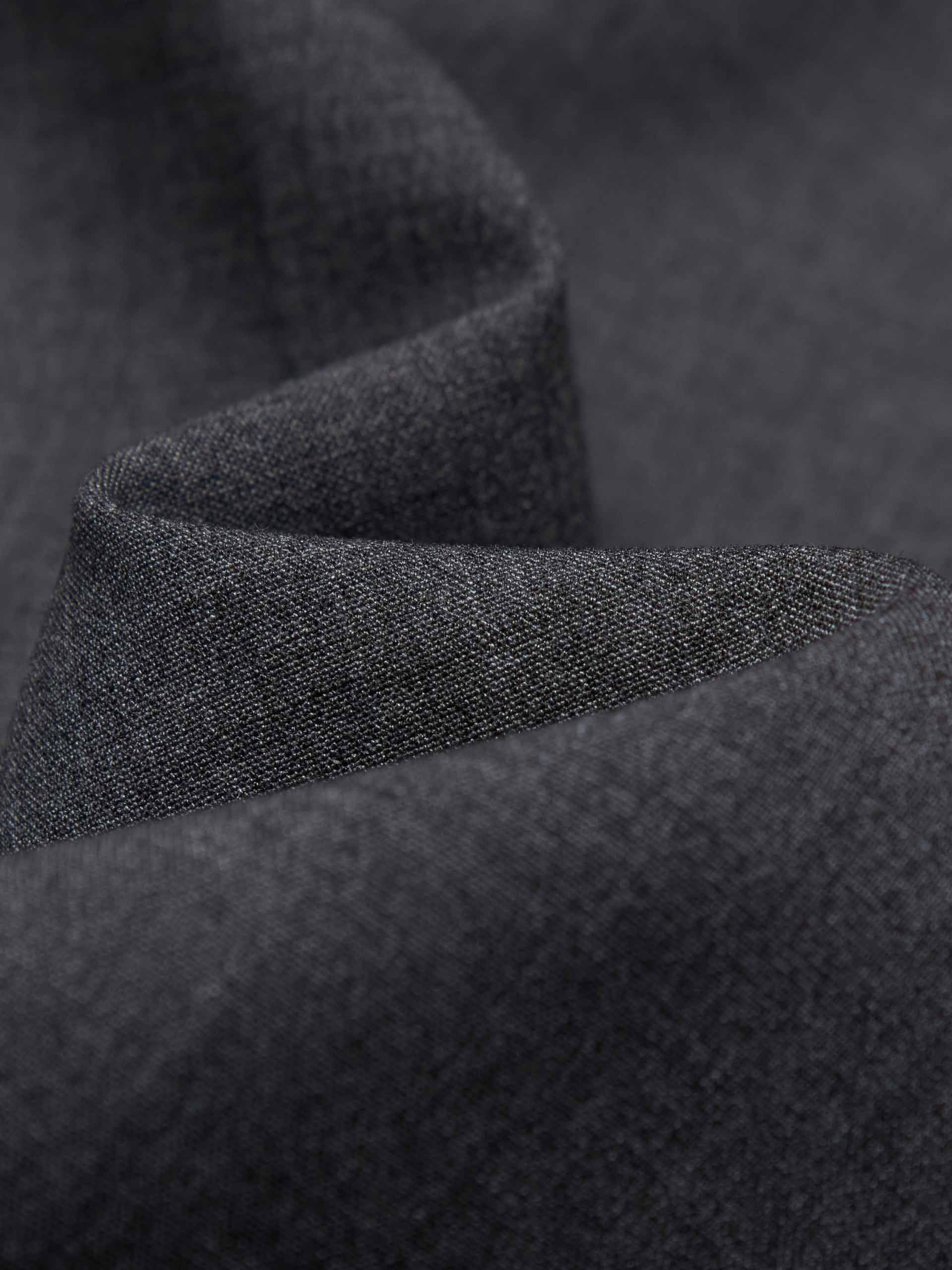 Contrast Waist Straight Pants - Image 4
