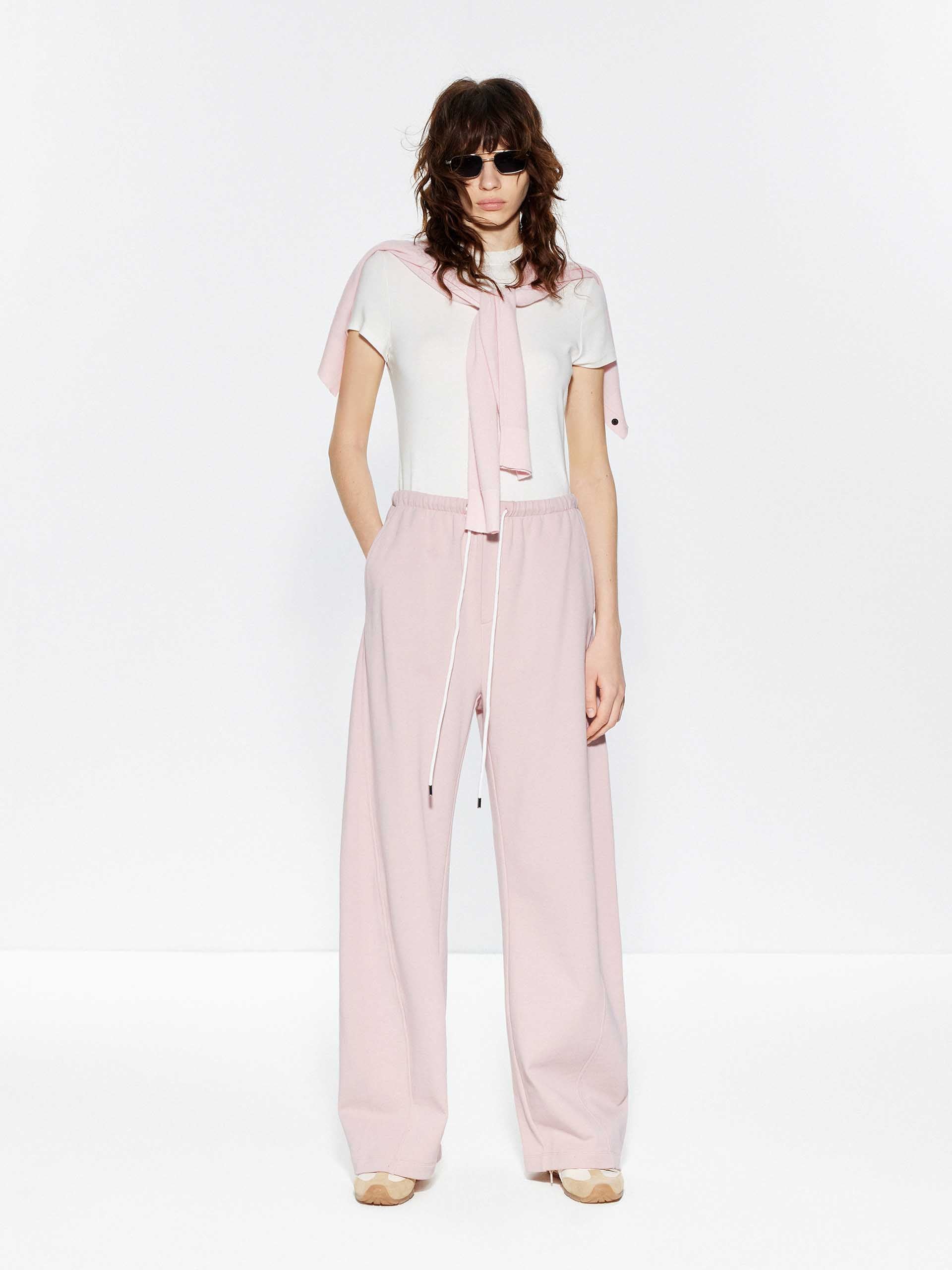 Cotton Barrel Leg Pants - Image 10