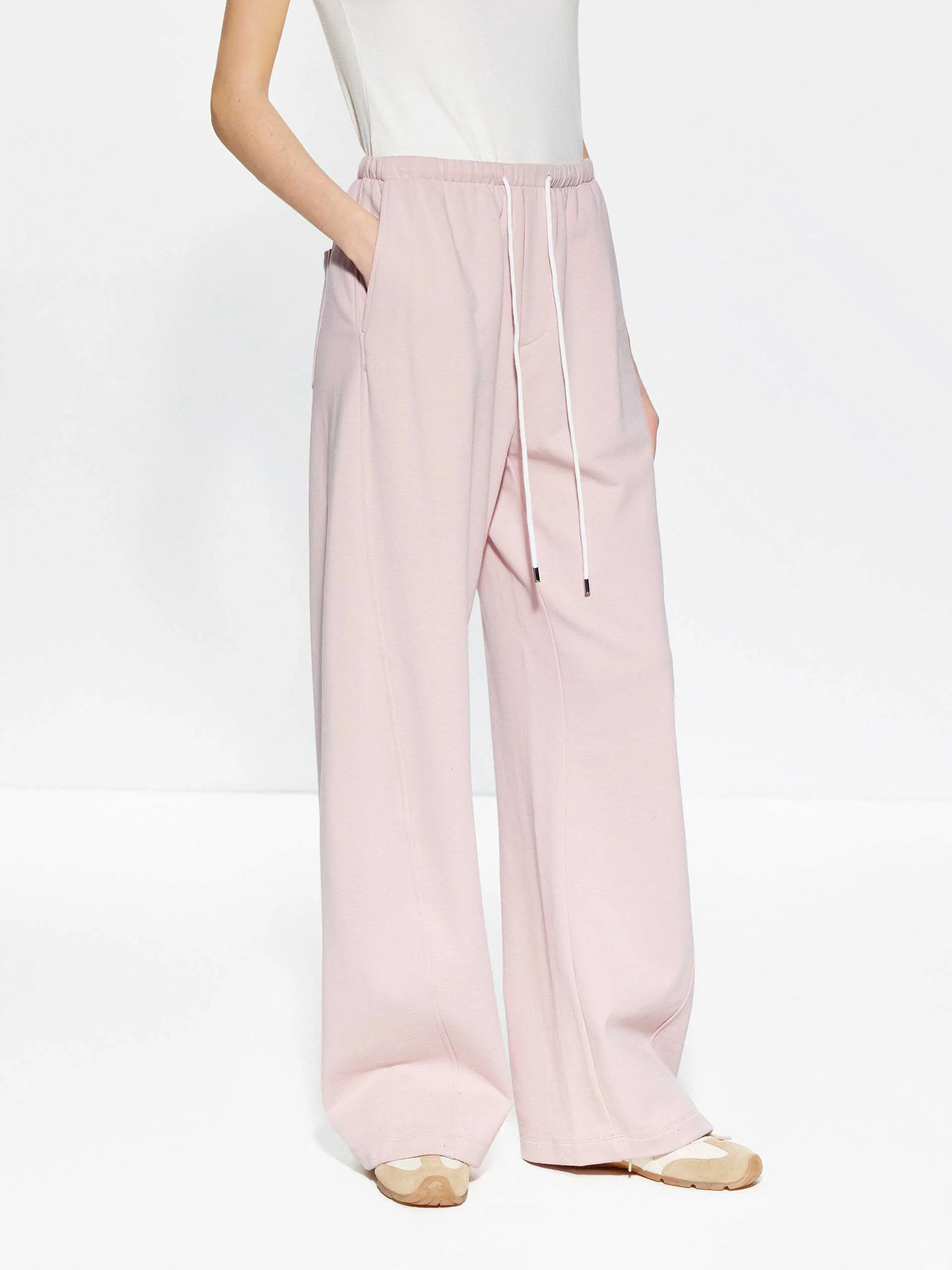 Cotton Barrel Leg Pants - Image 11