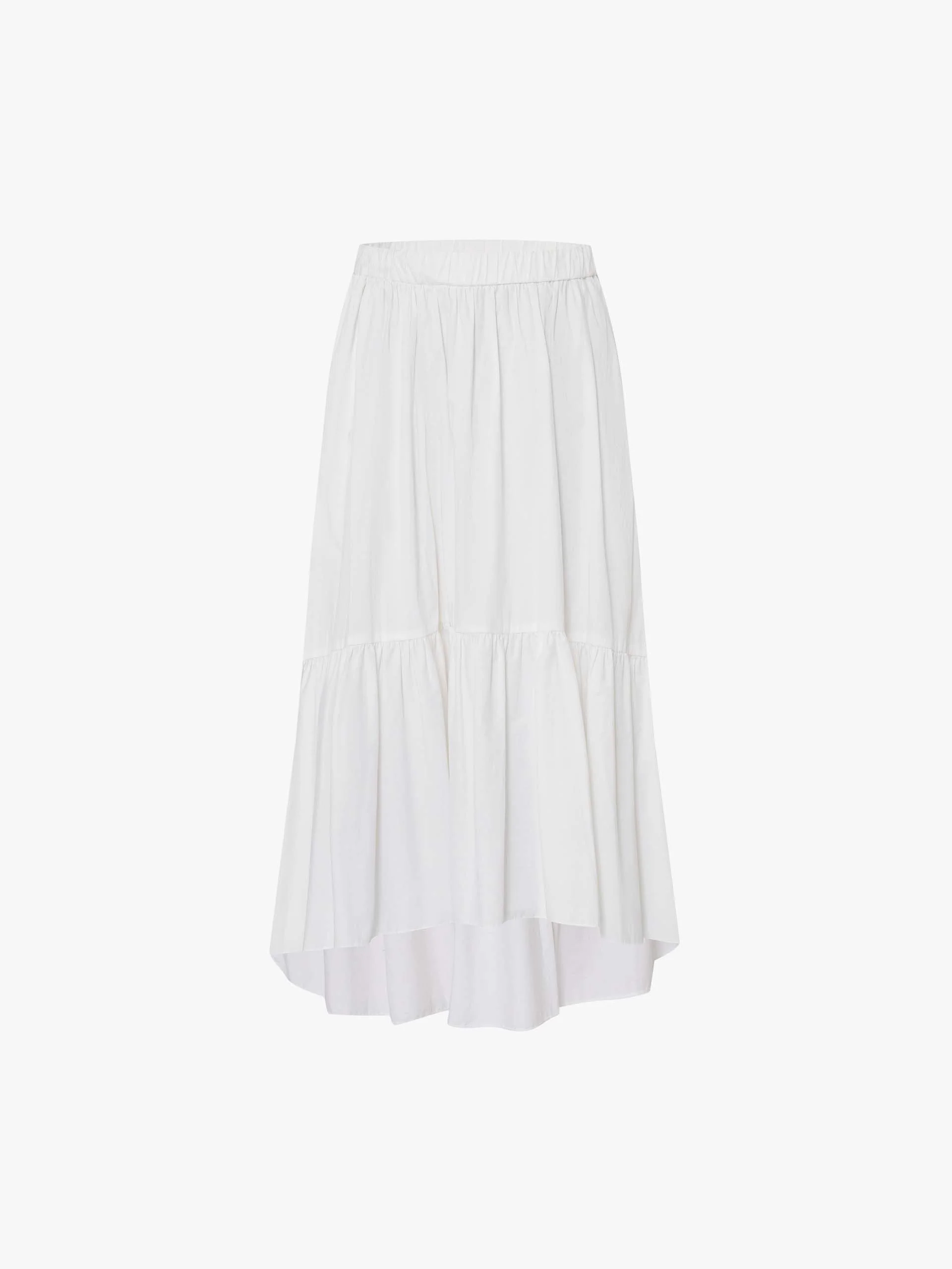 Cotton Blend A-line Skirt - Image 5