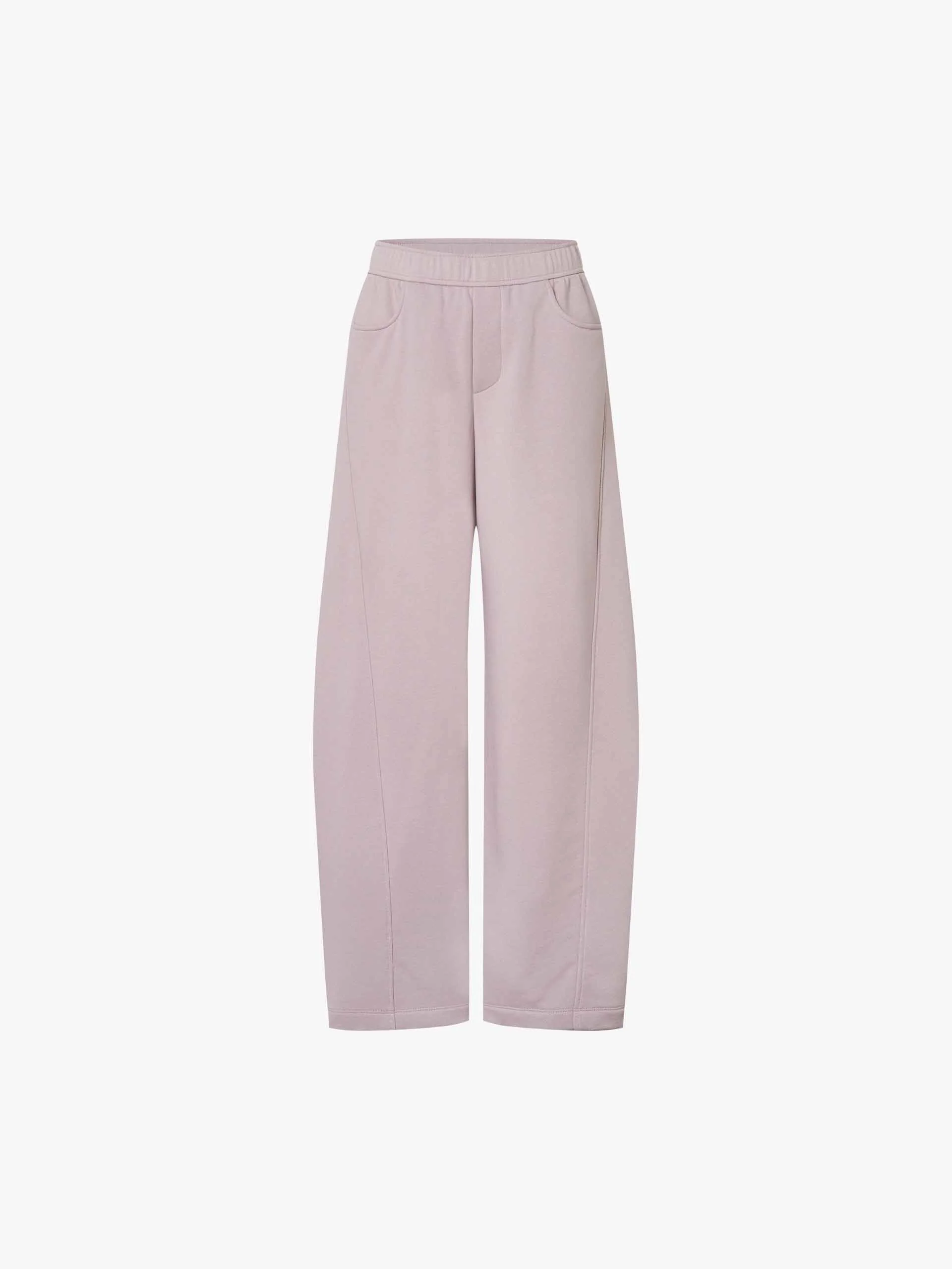Cotton Blend Barrel Pants - Image 5