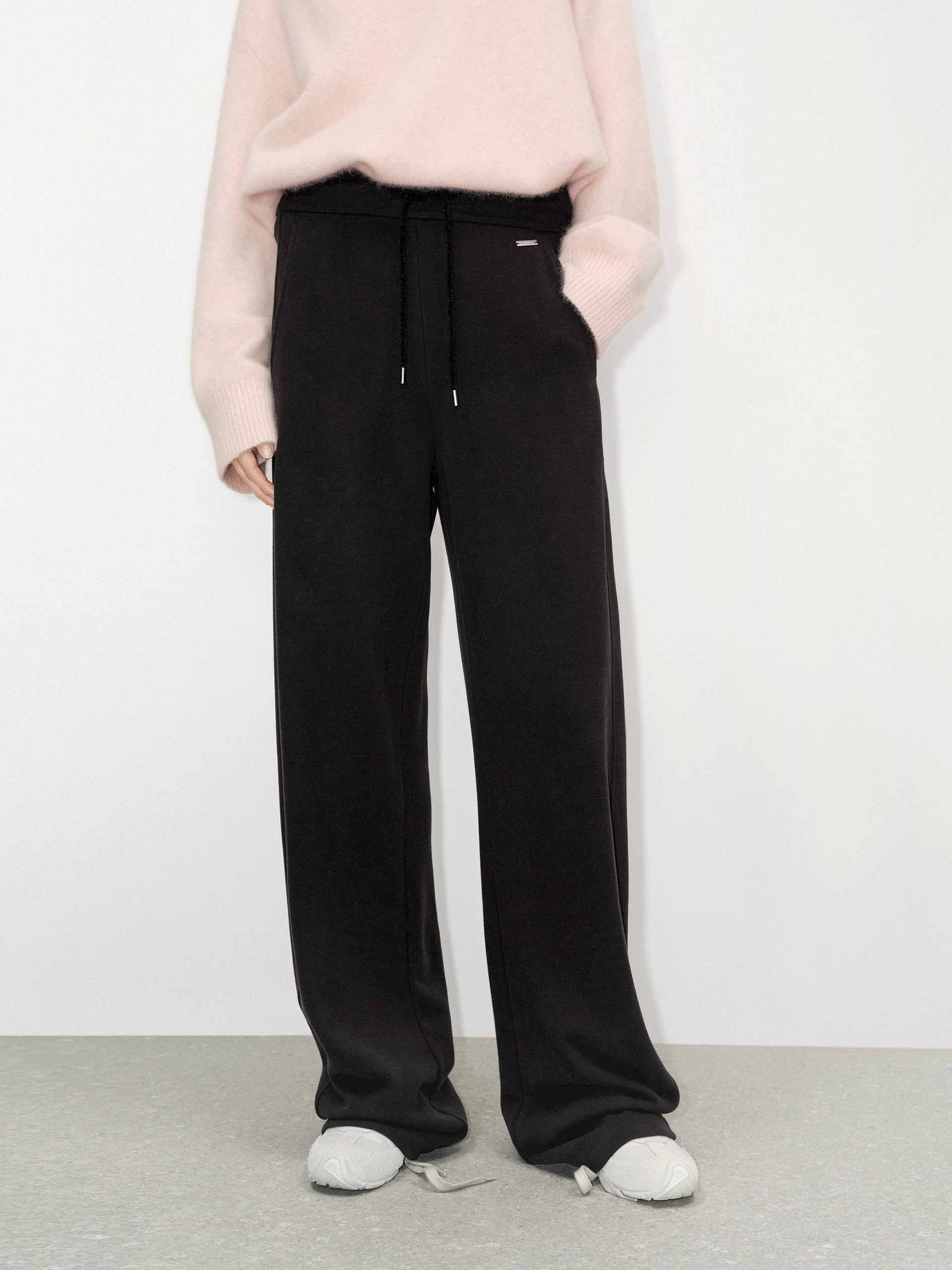 Cotton Blend Drawstring Pants - Image 10
