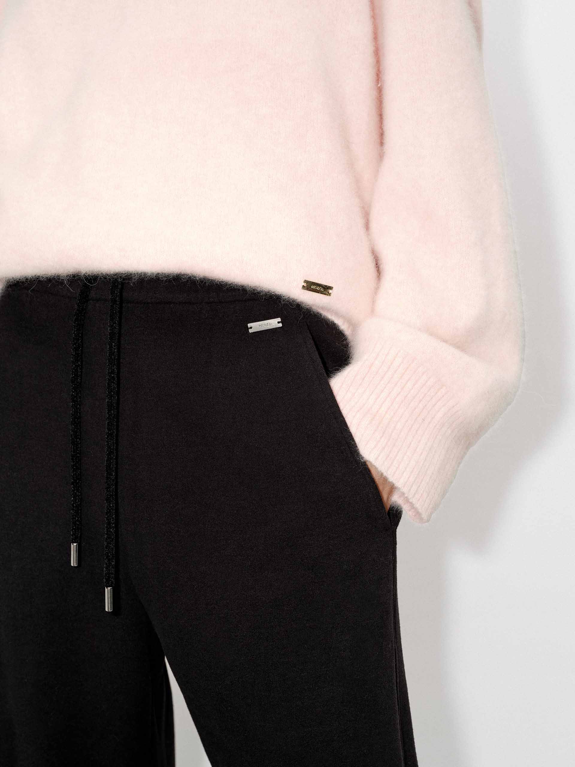 Cotton Blend Drawstring Pants - Image 15