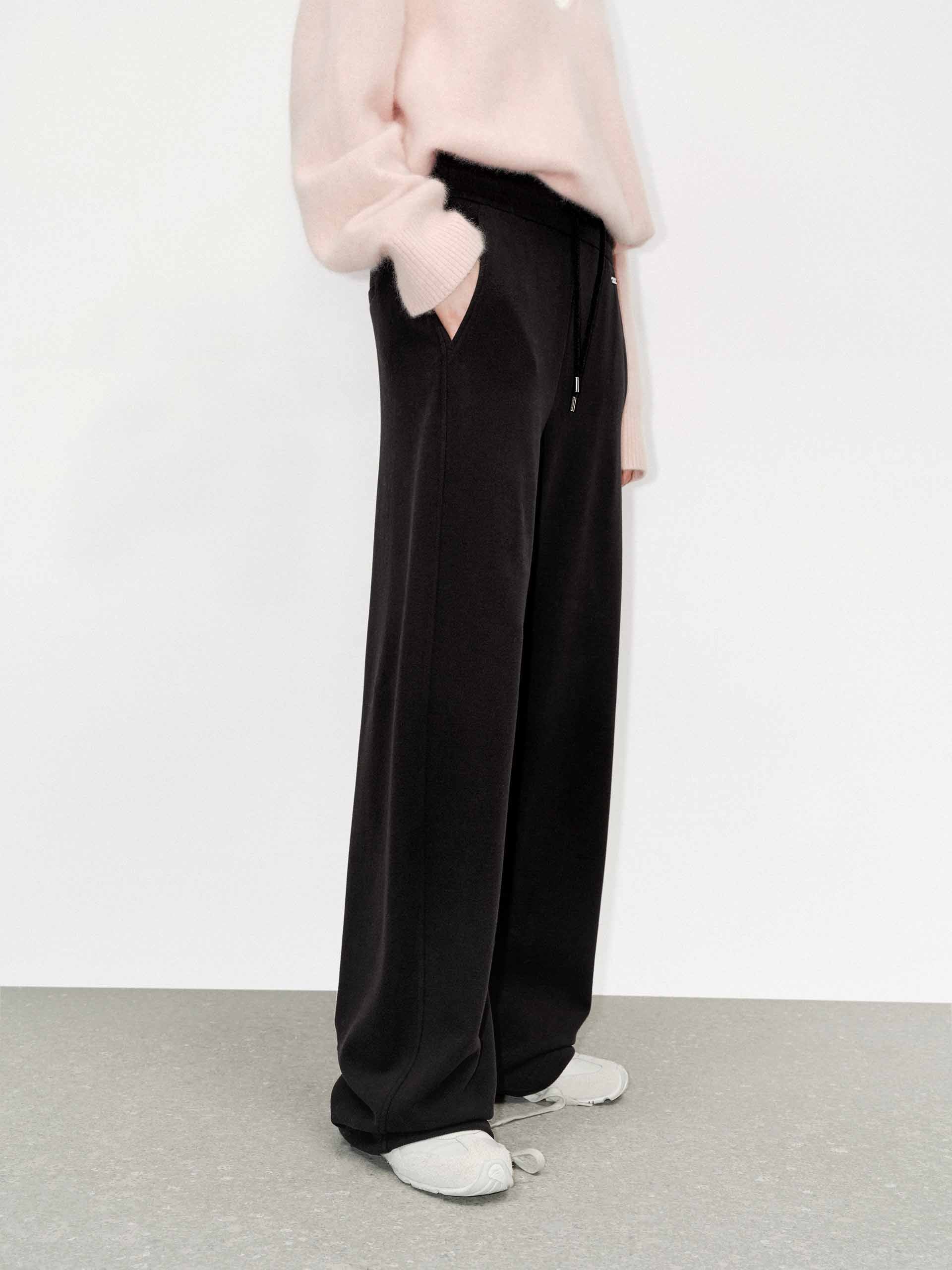 Cotton Blend Drawstring Pants - Image 17