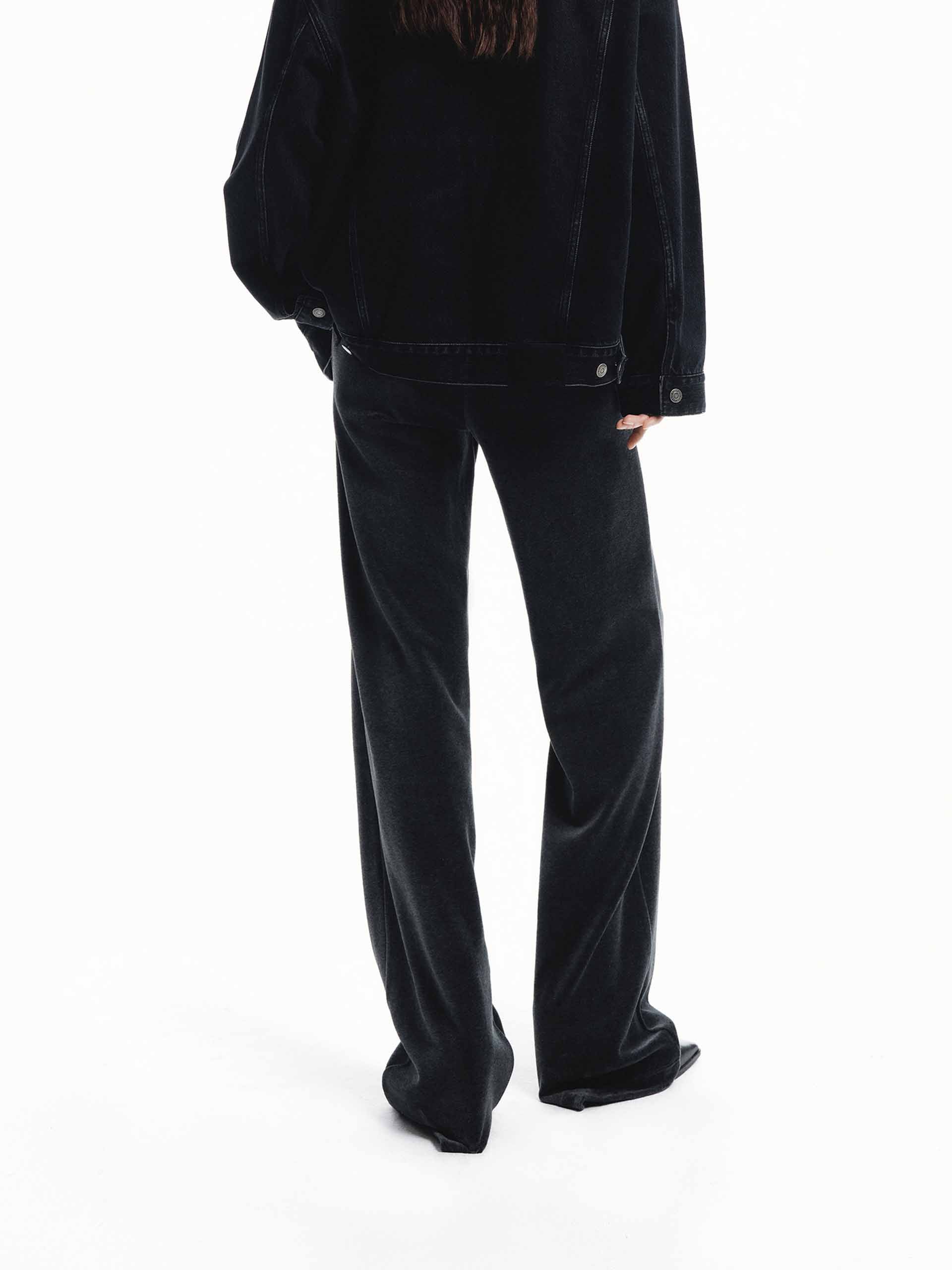 Cotton Blend Drawstring Pants - Image 11