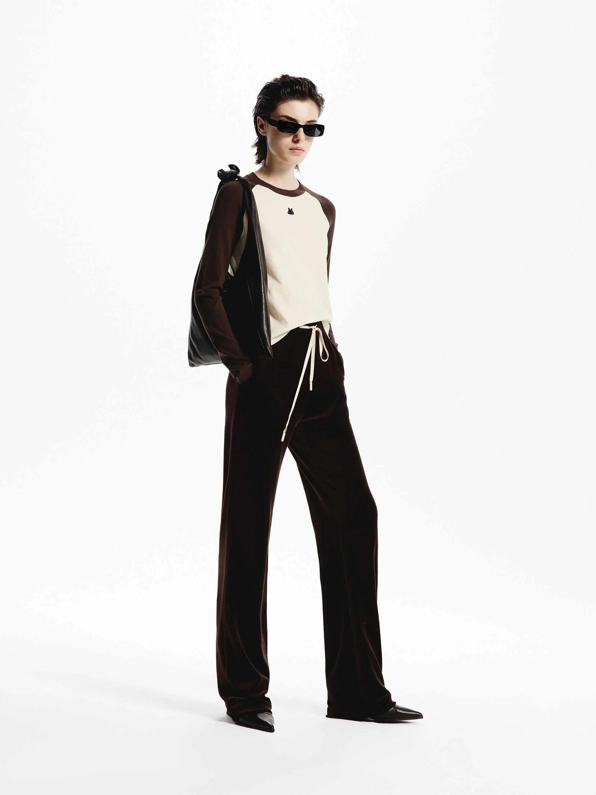 Cotton Blend Drawstring Pants - Image 18