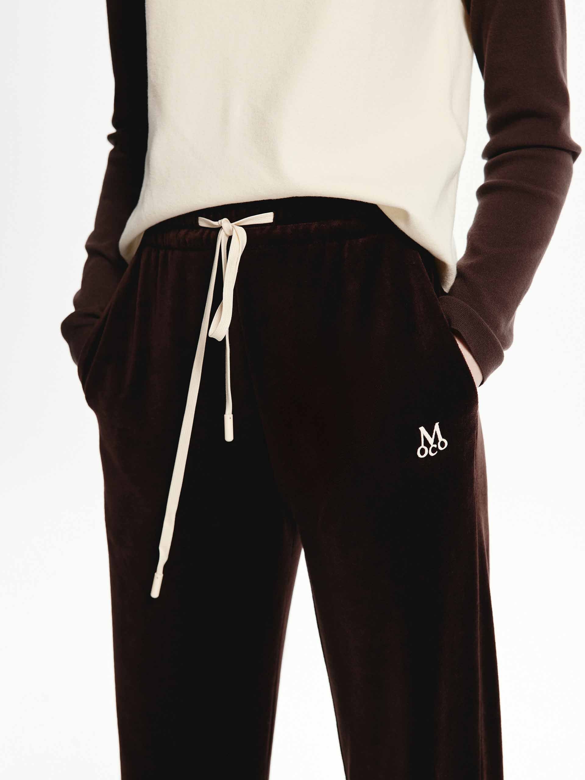 Cotton Blend Drawstring Pants - Image 23