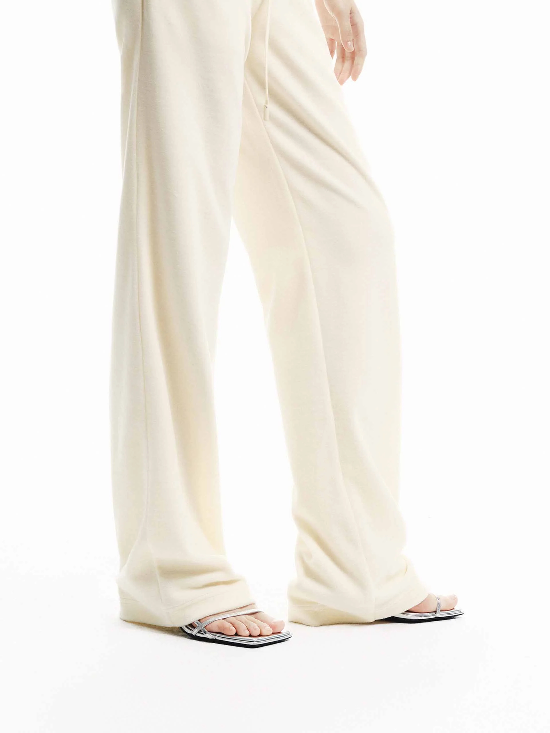 Cotton Blend Drawstring Pants - Image 8