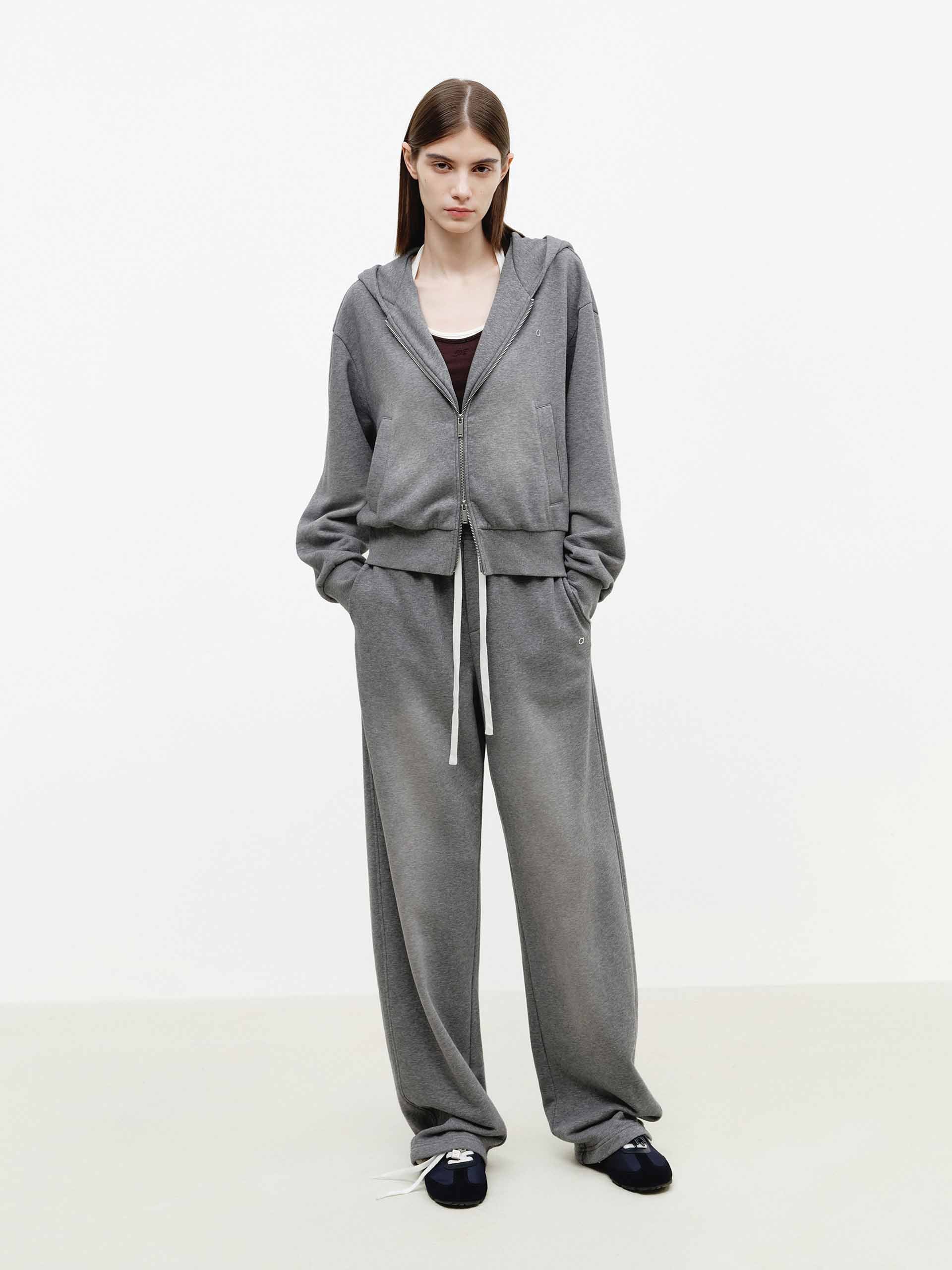 Cotton Blend Hooded Coat - Image 2