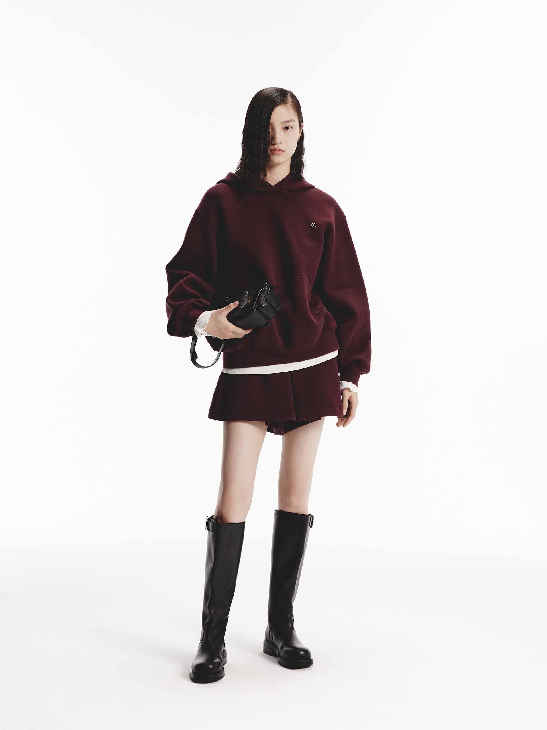 Cotton Blend Hooded Sweatshirt - Image 13