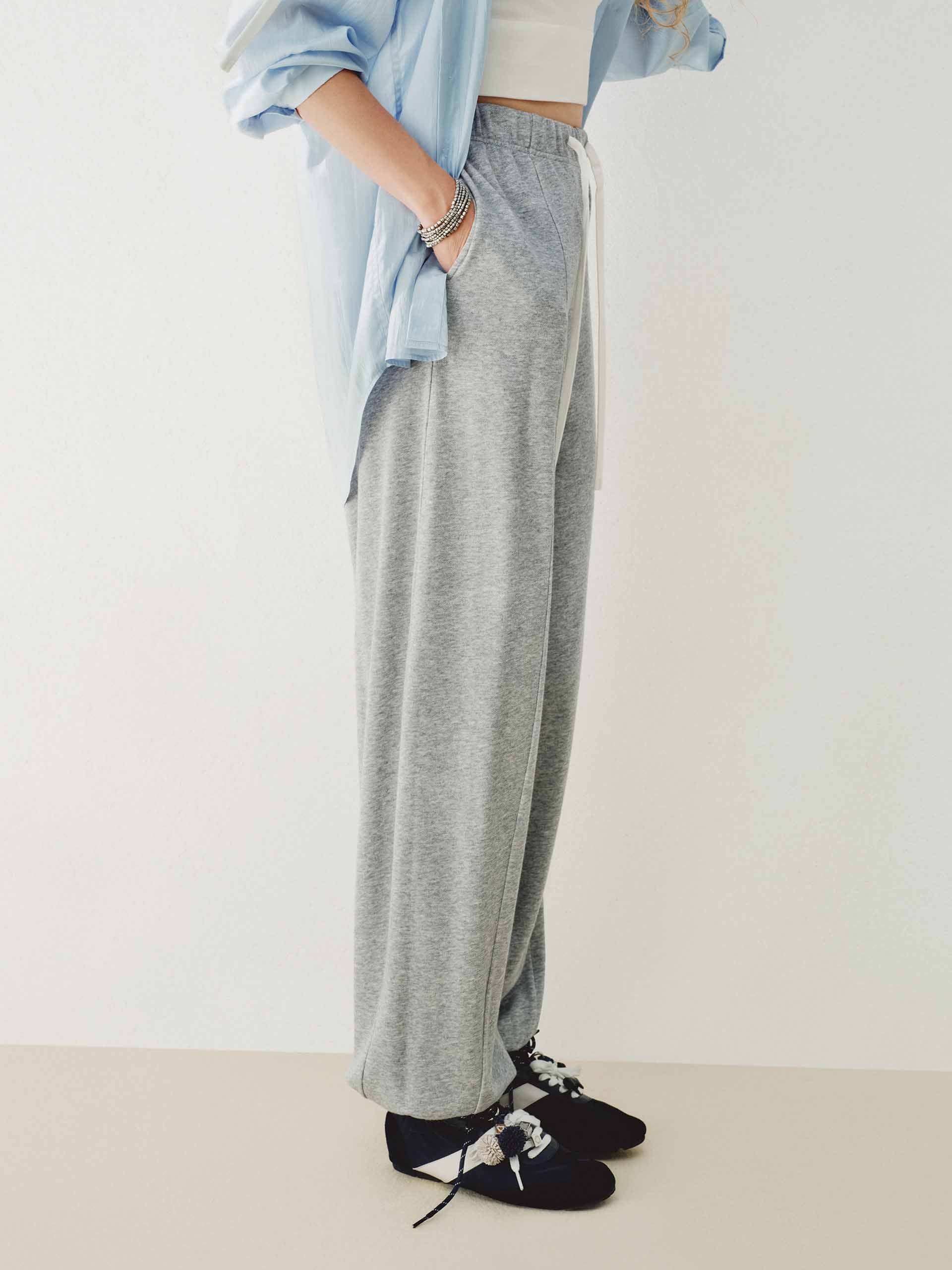 Cotton Blend Jogger Pants - Image 7