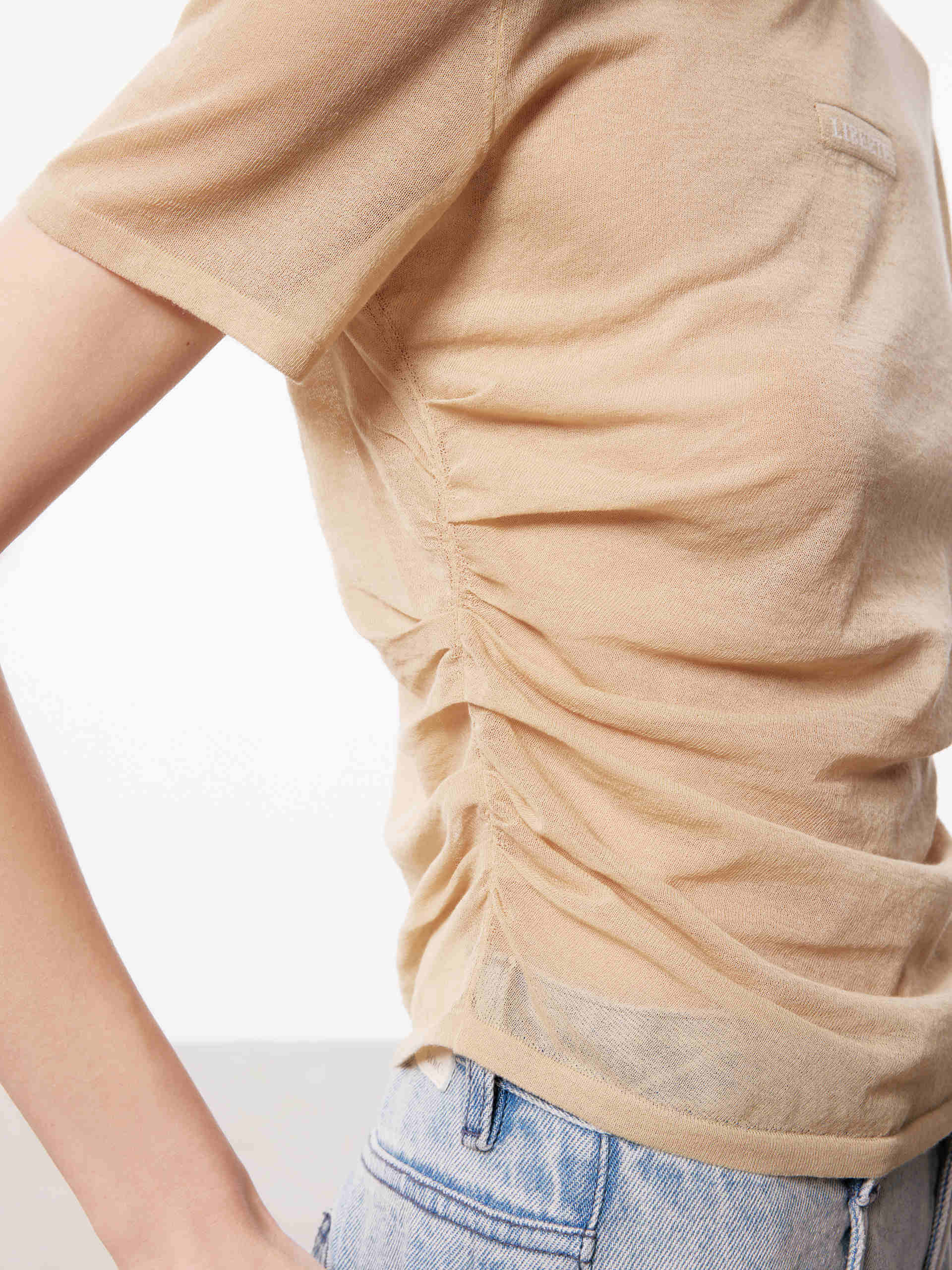 Cotton Blend Lightweight T-shirt - Image 3