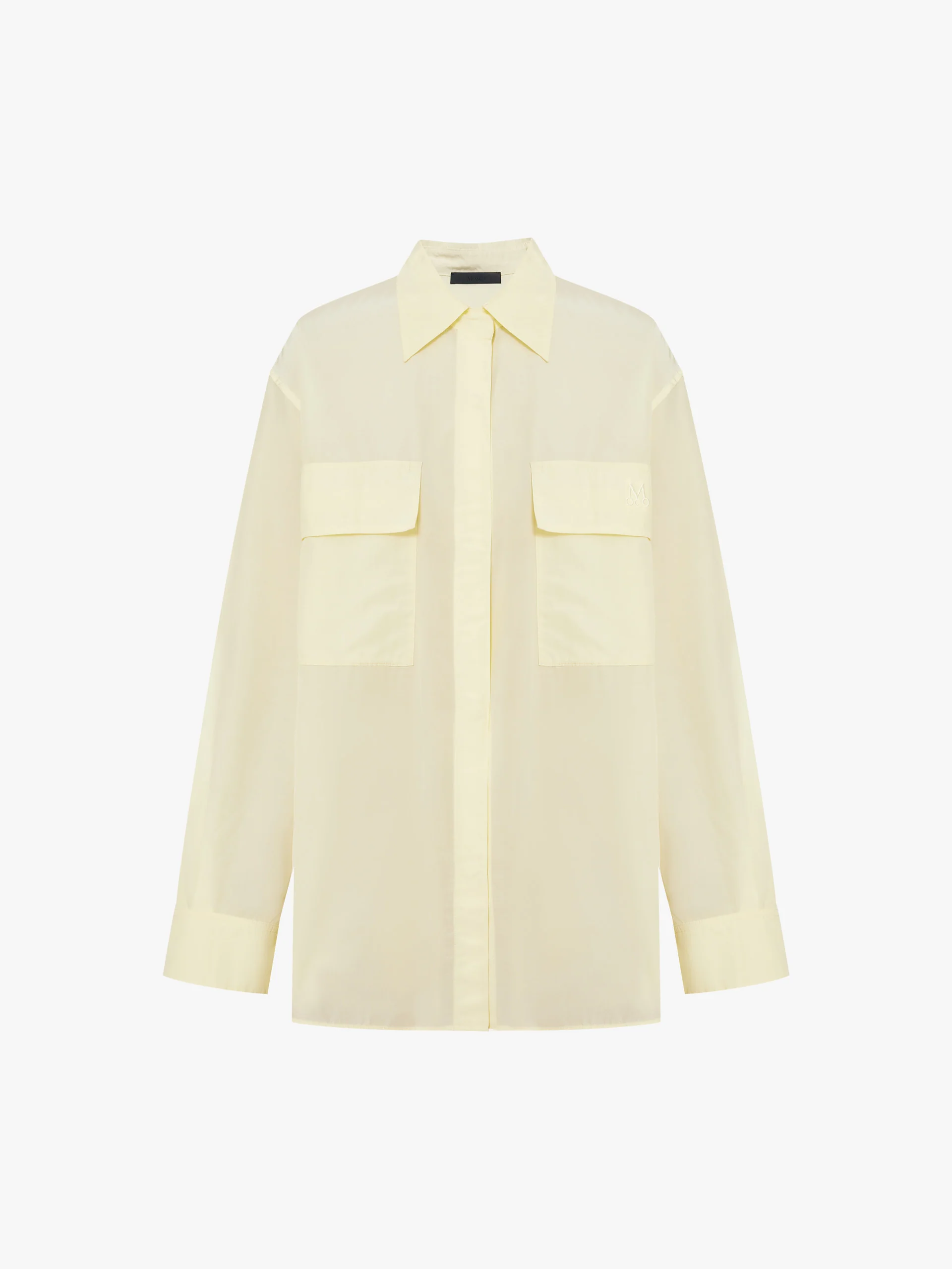 Cotton Blend Loose Shirt - Image 5