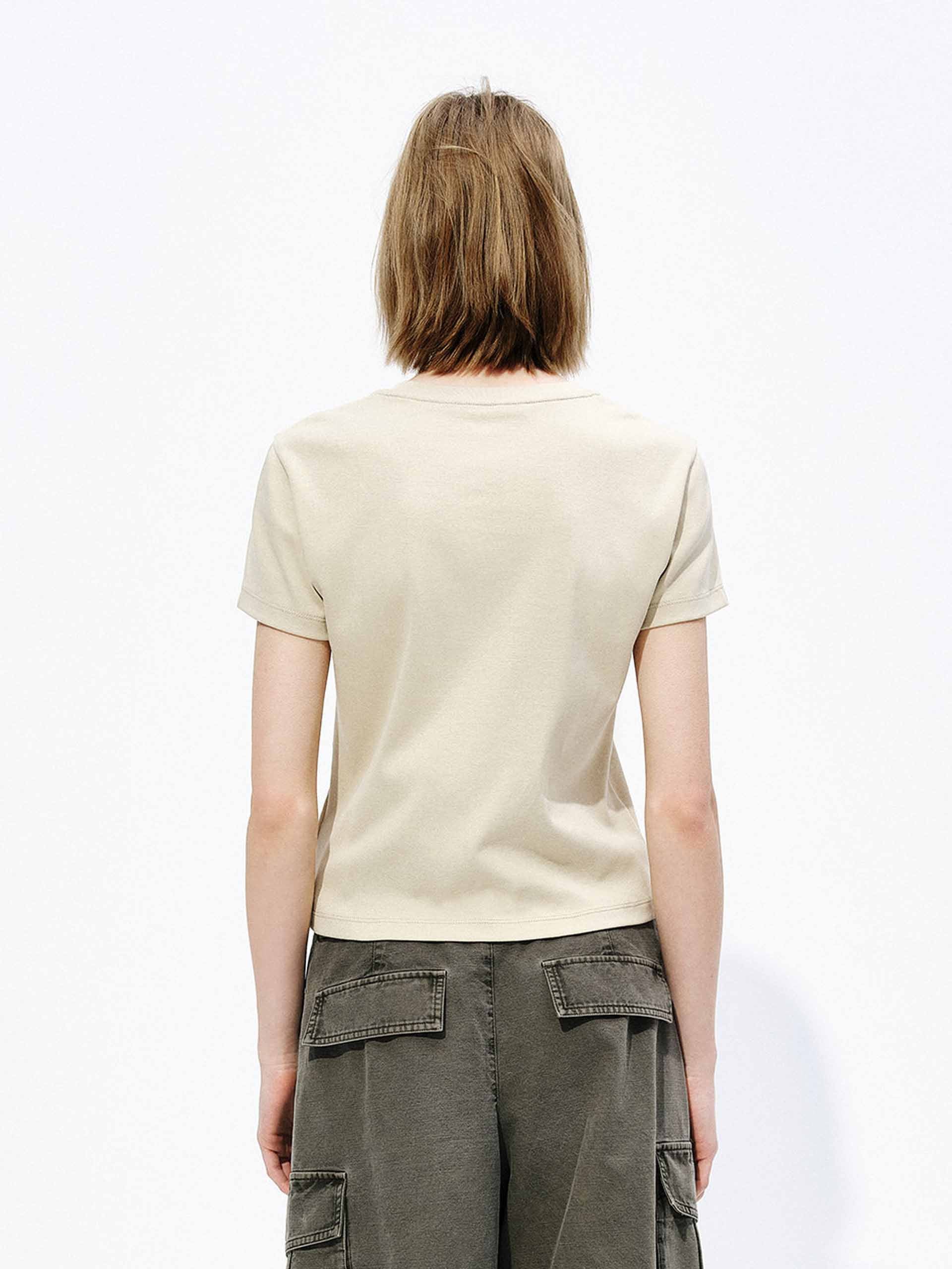 Cotton Blend Printed T-shirt - Image 11