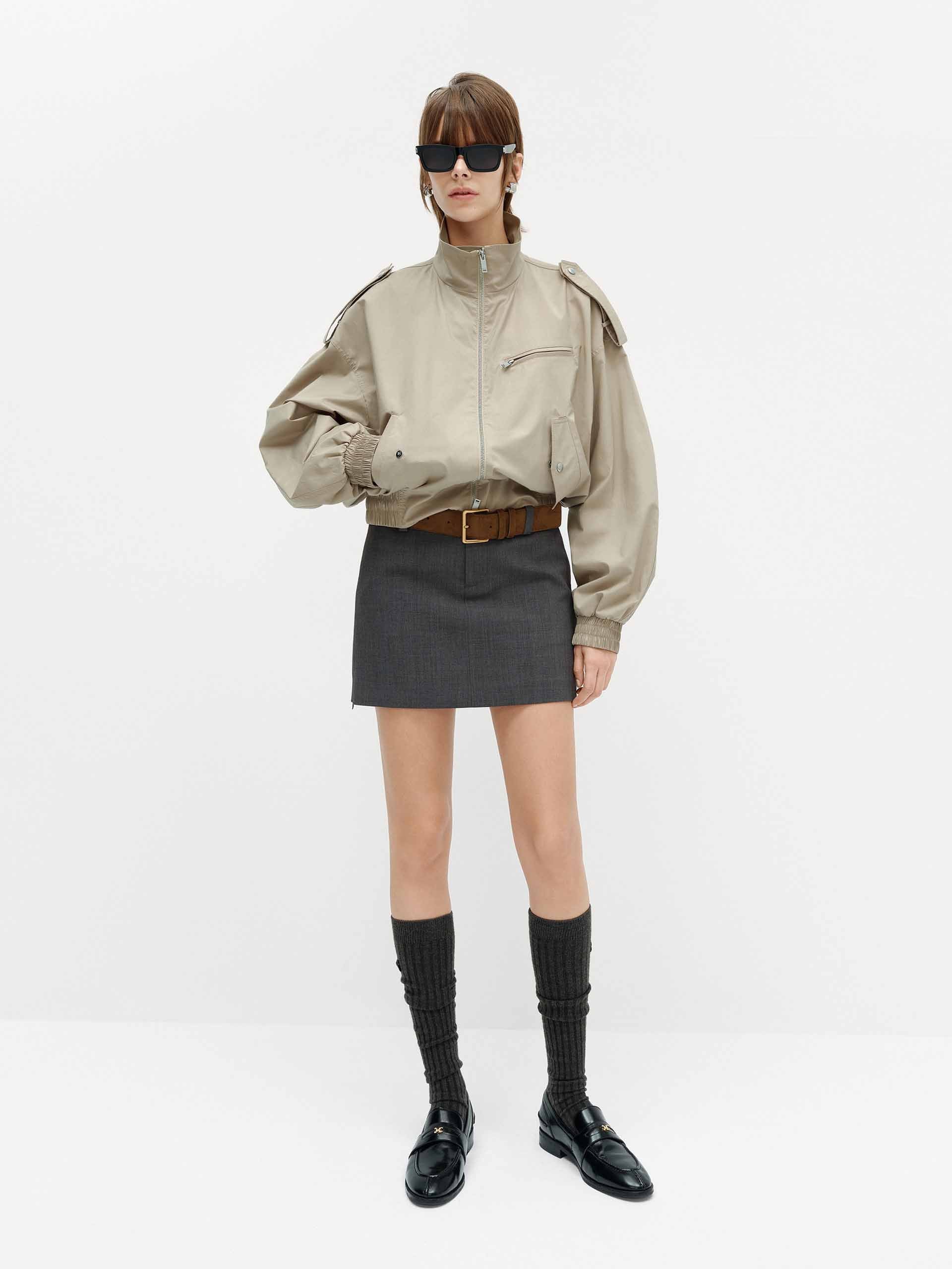 Cotton Blend Regular Jacket - Image 2